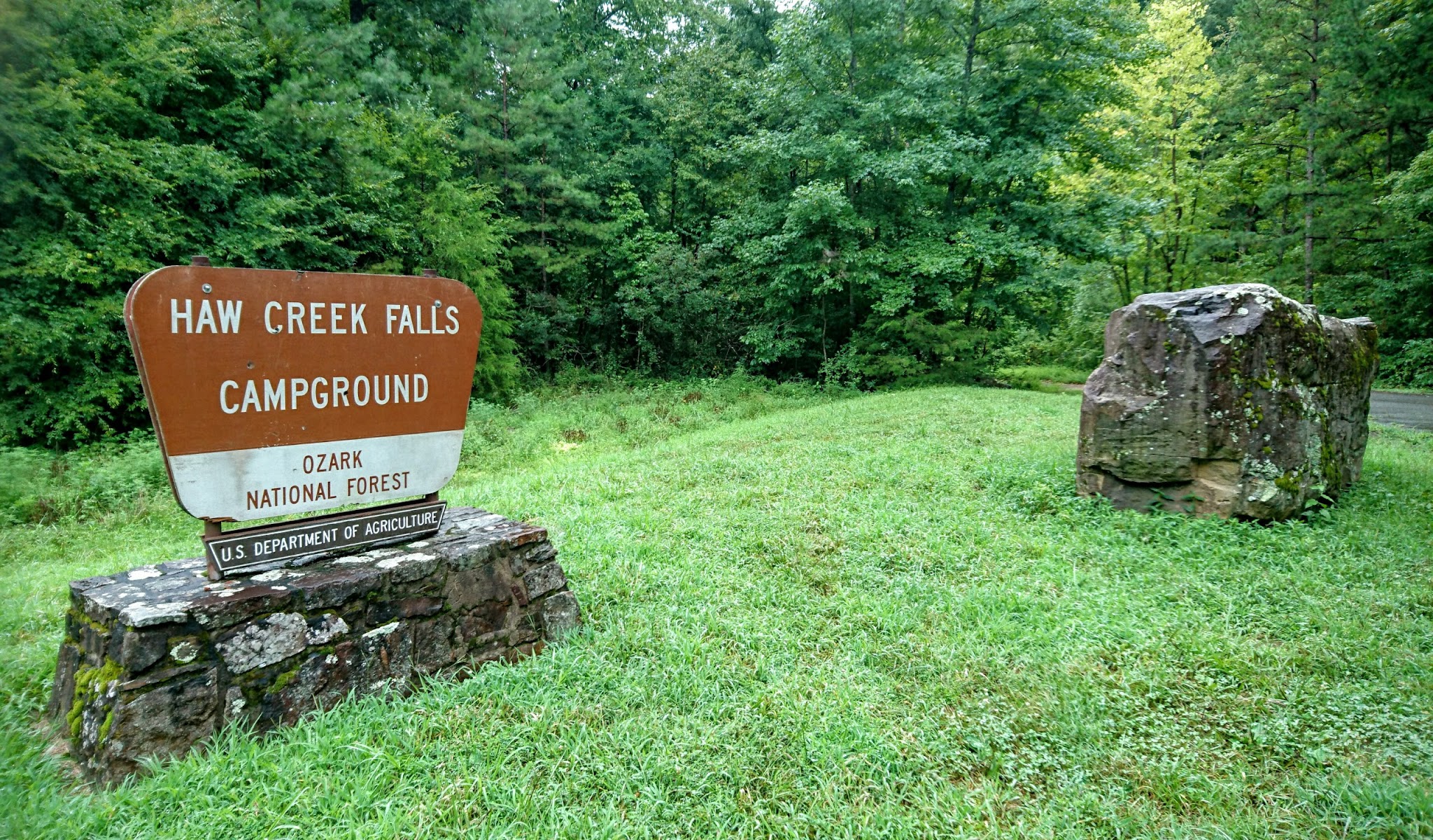 Haw Creek Falls Point Of Interest