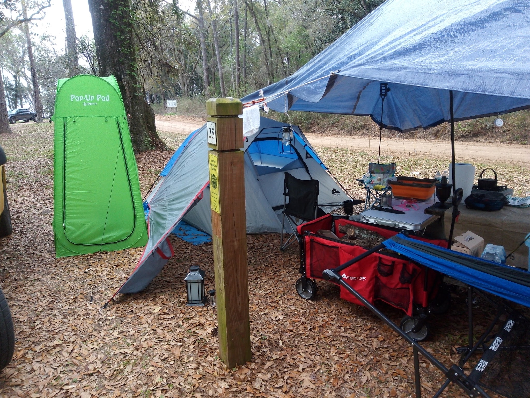 High Bluff Campground Lake Talquin State Forest