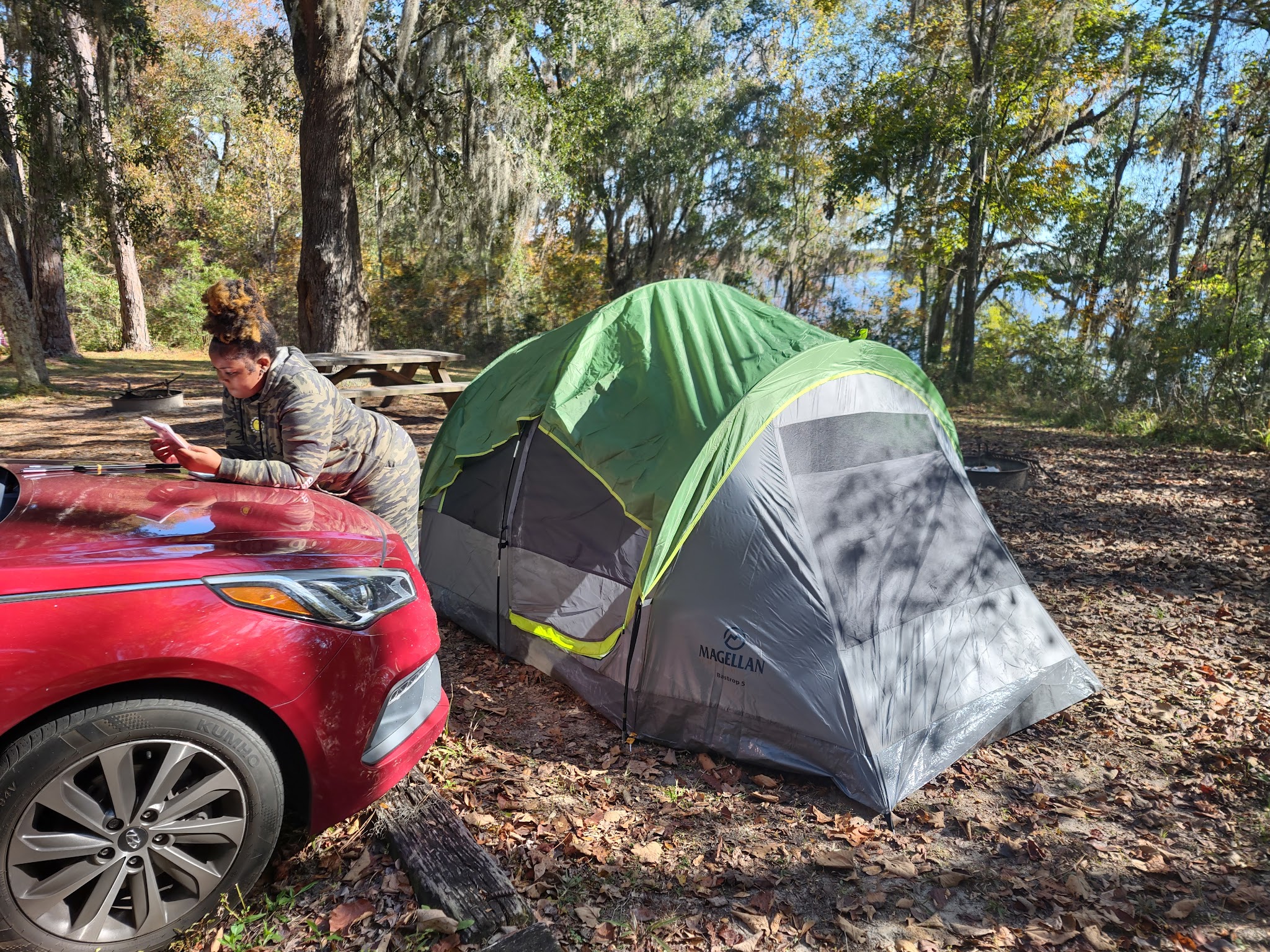 High Bluff Campground Lake Talquin State Forest