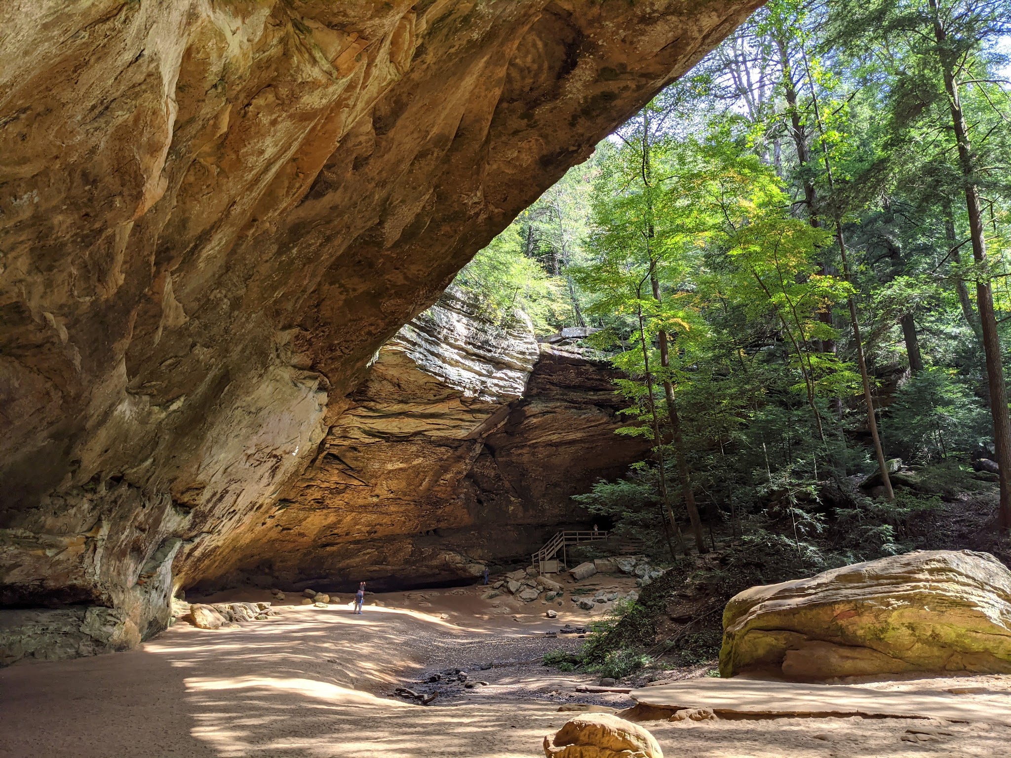 Hocking Hills Family Hike In Campground
