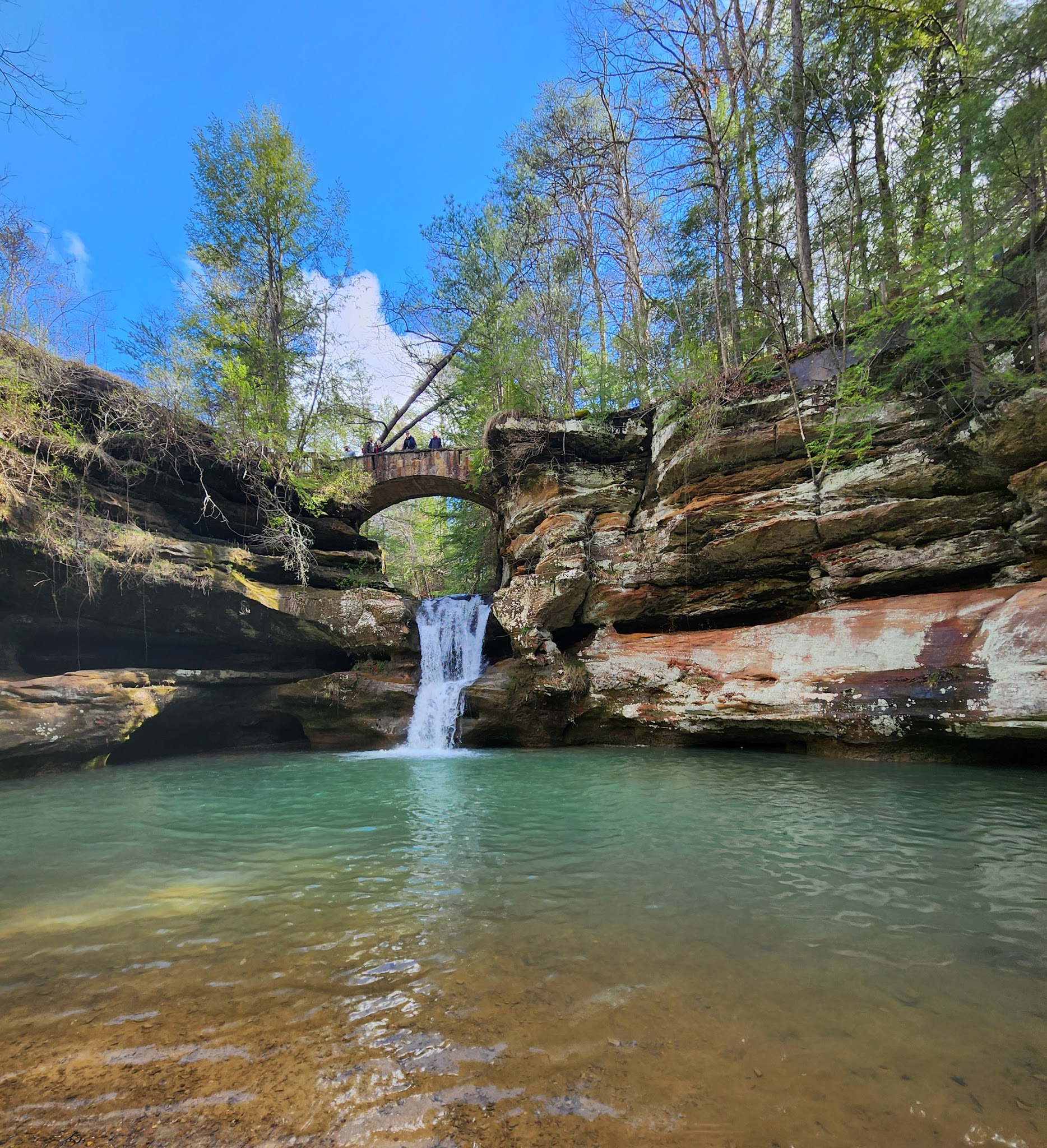 Hocking Hills Family Hike In Campground