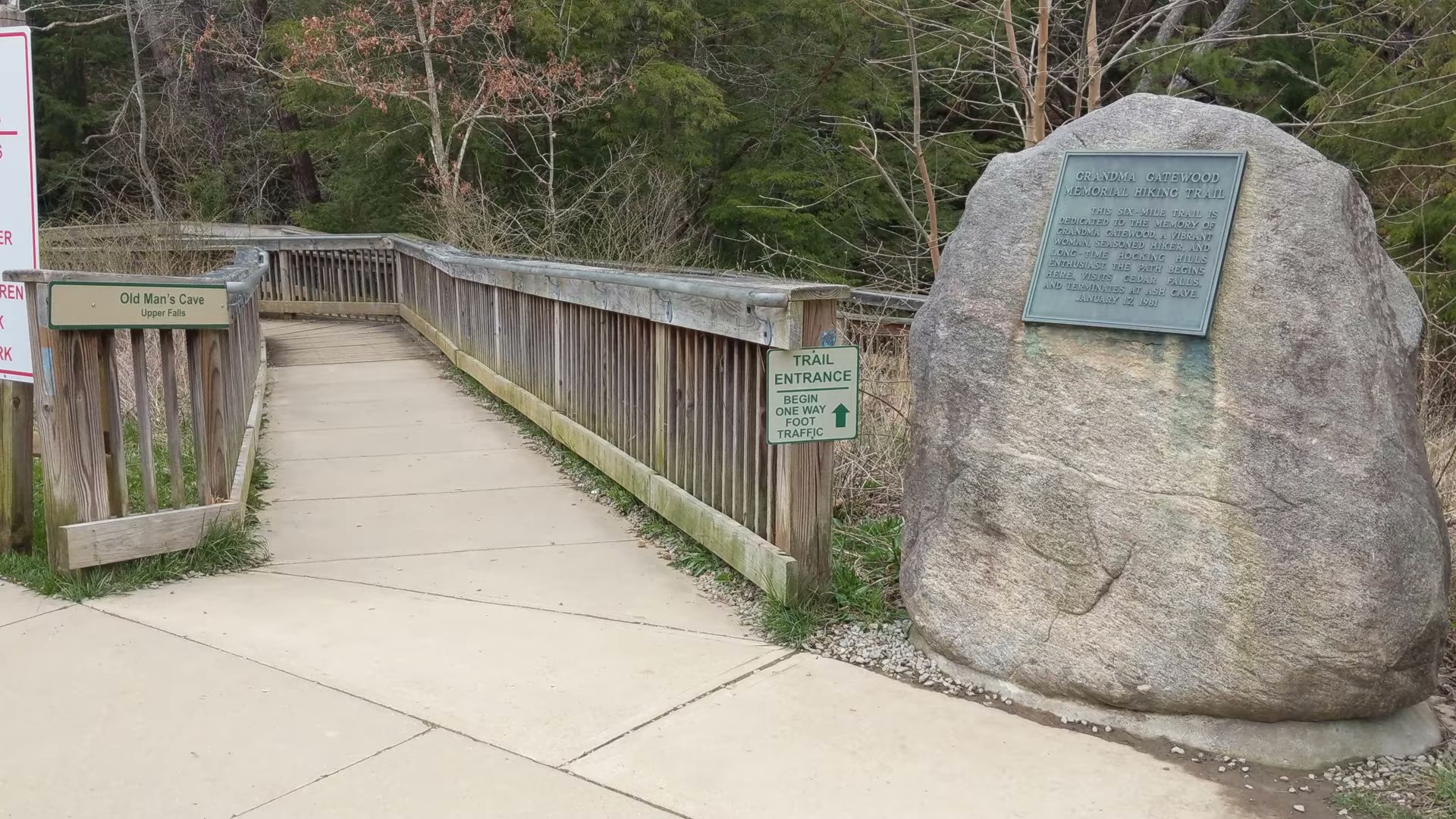 Hocking Hills Family Hike In Campground