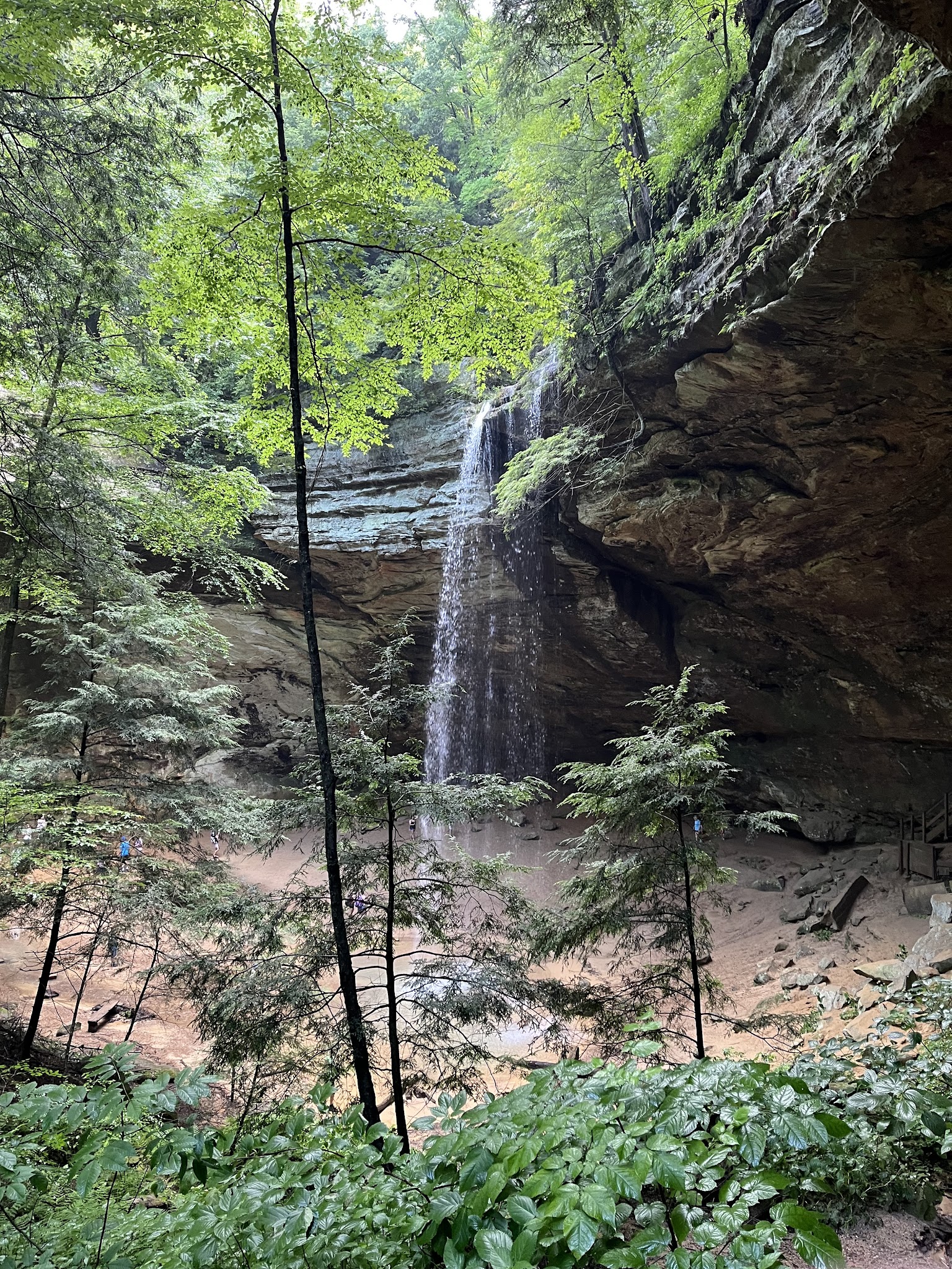 Hocking Hills Family Hike In Campground