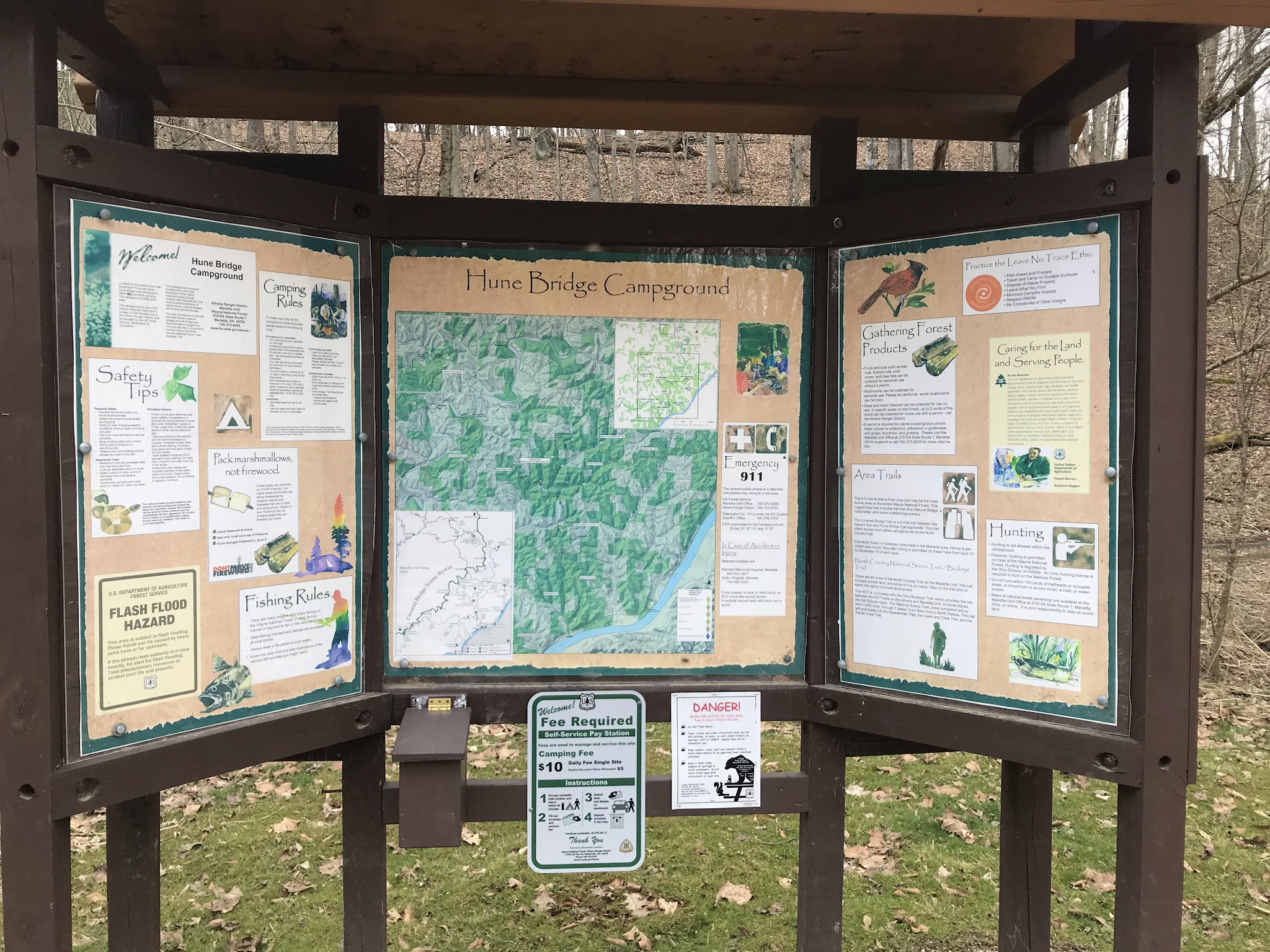 Hune Bridge Campground