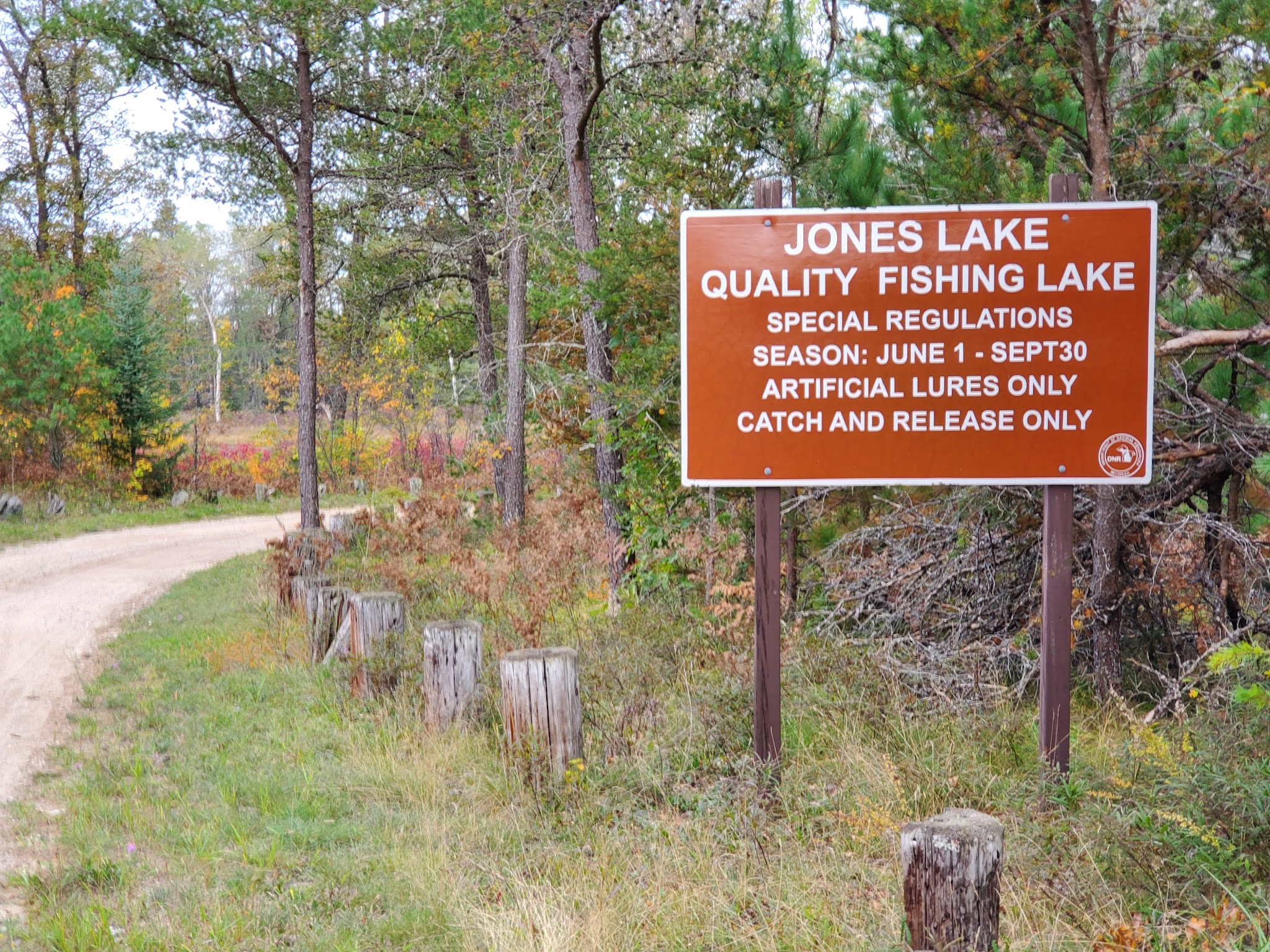 Jones Lake State Forest Campground
