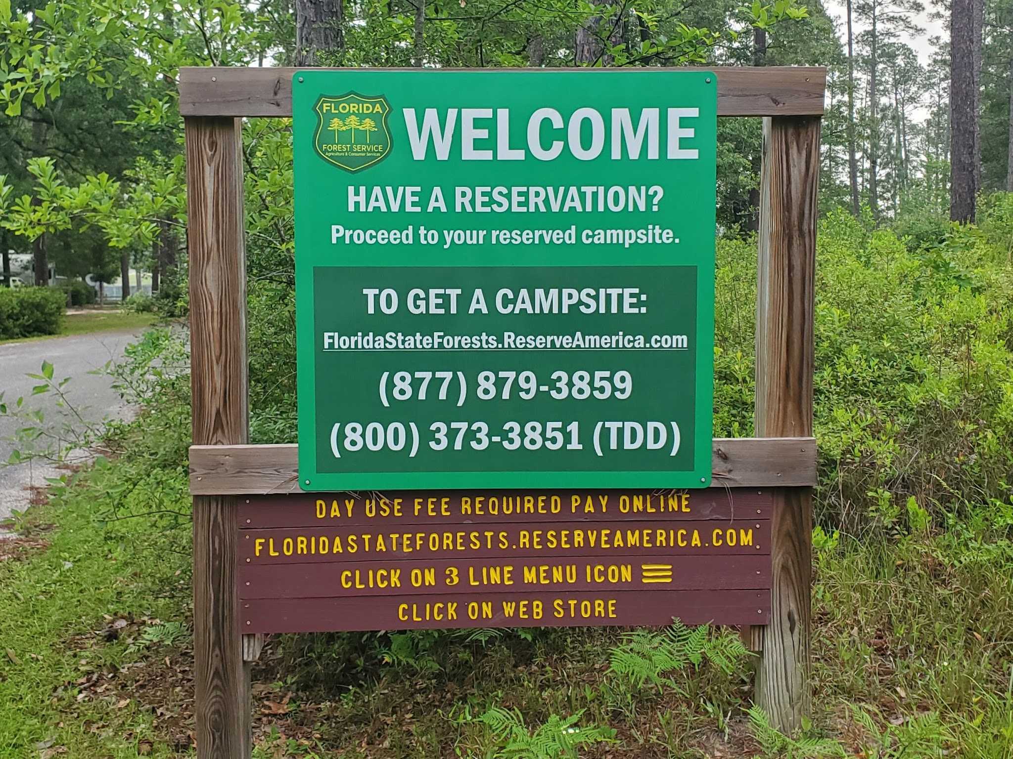 Karick Lake South Campground Blackwater River State Forest