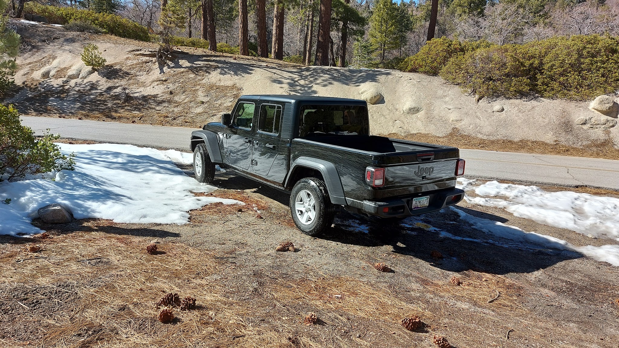 Keller Peak Yellow Post Sites