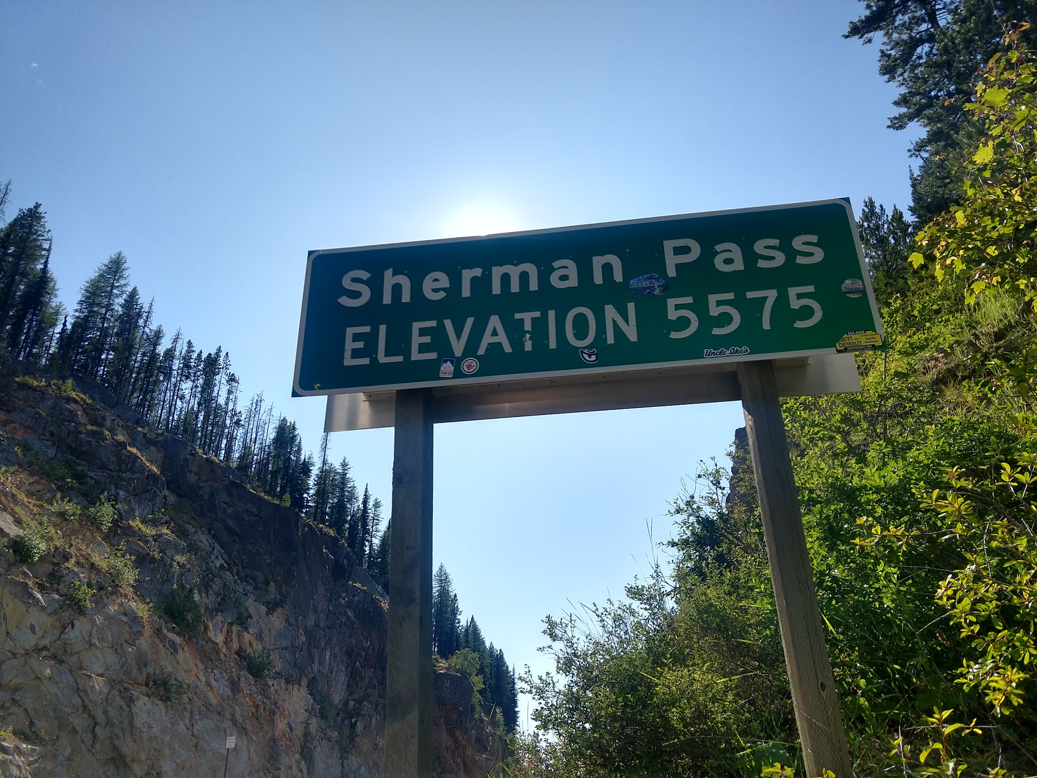 Kettle Crest Trailhead (Sherman Pass)