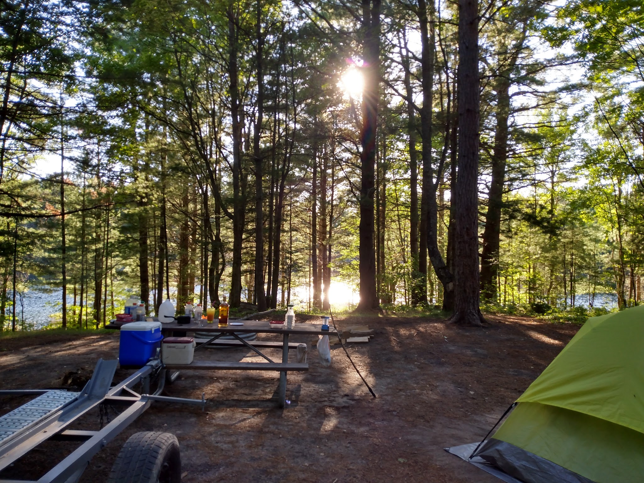 Kingston Lake State Forest Campground
