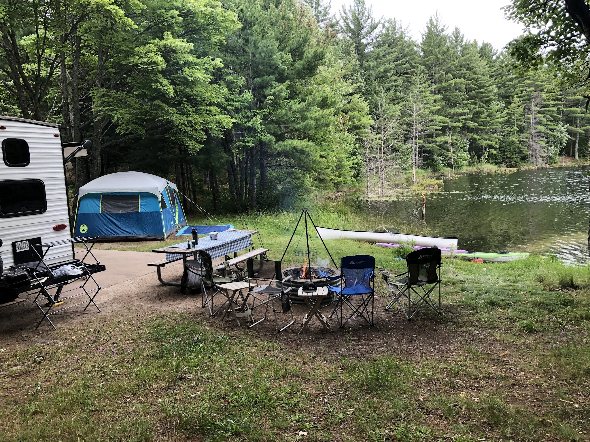 Kingston Lake State Forest Campground