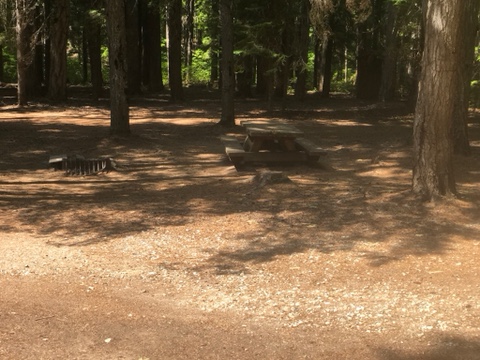 Lake Creek Campground - Little Wenatchee River