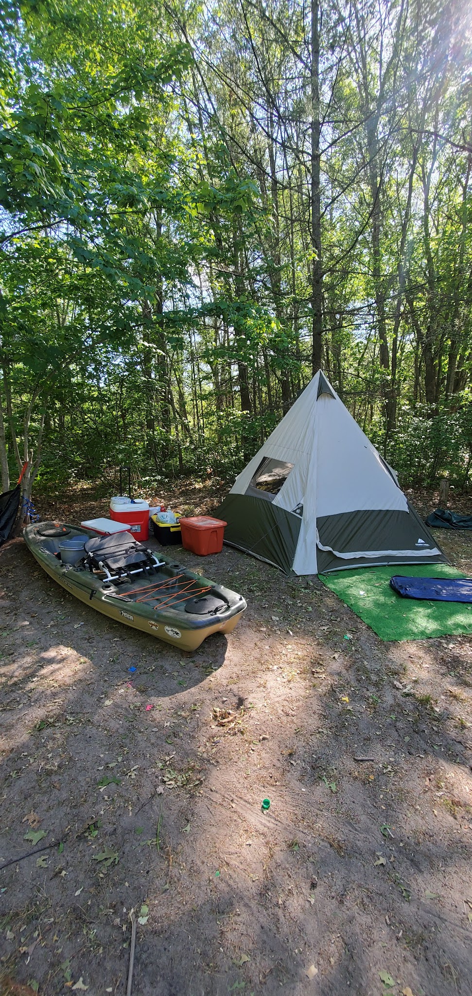 Lake Marjory State Forest Campground