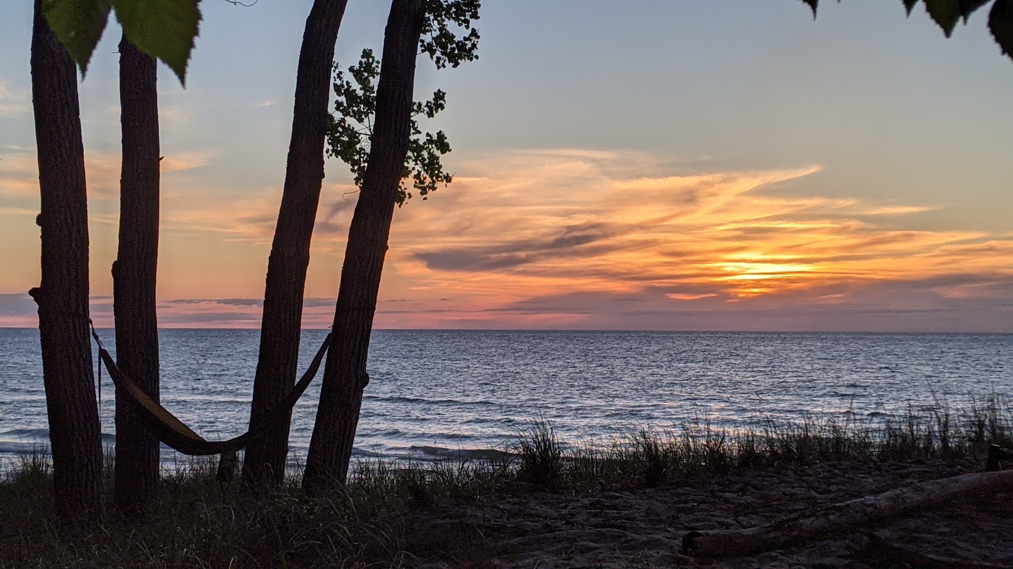 Lake Michigan At Manistee