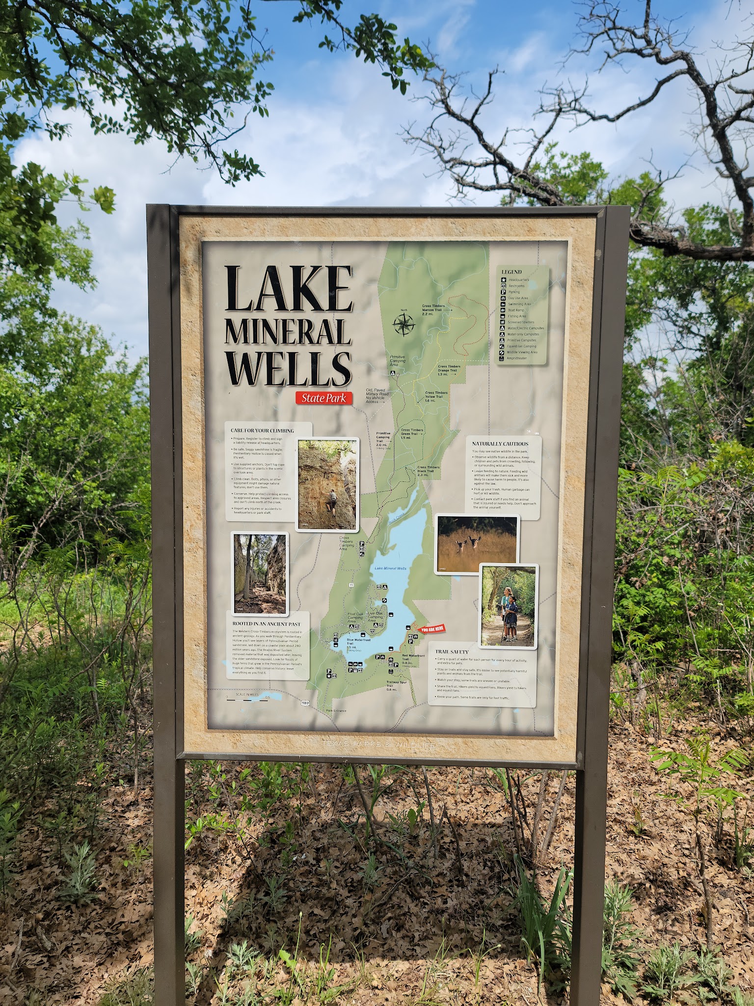 Lake Mineral Wells State Park And Trailway
