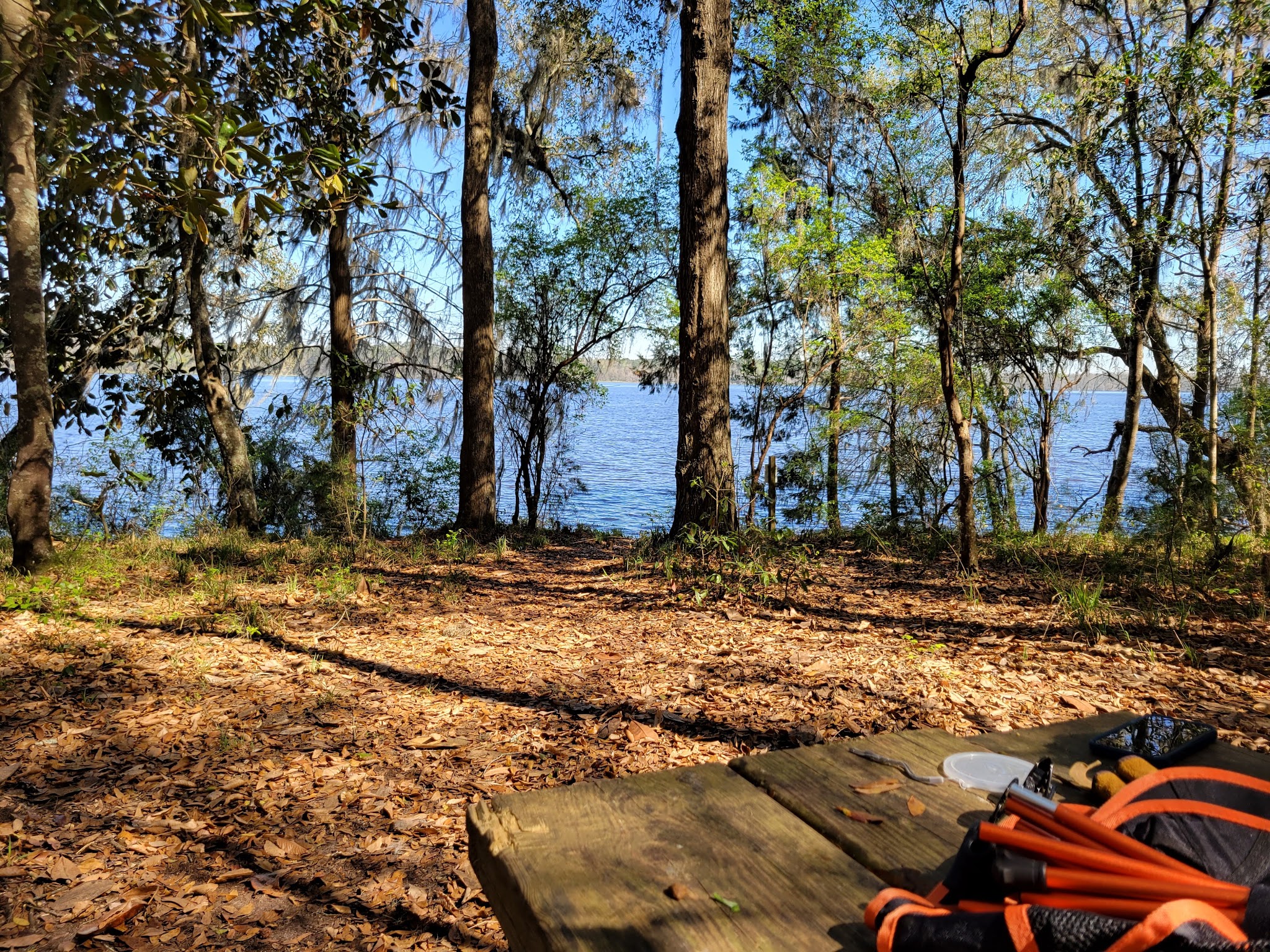 Ft. Braden Primitive Campsites Lake Talquin State Forest