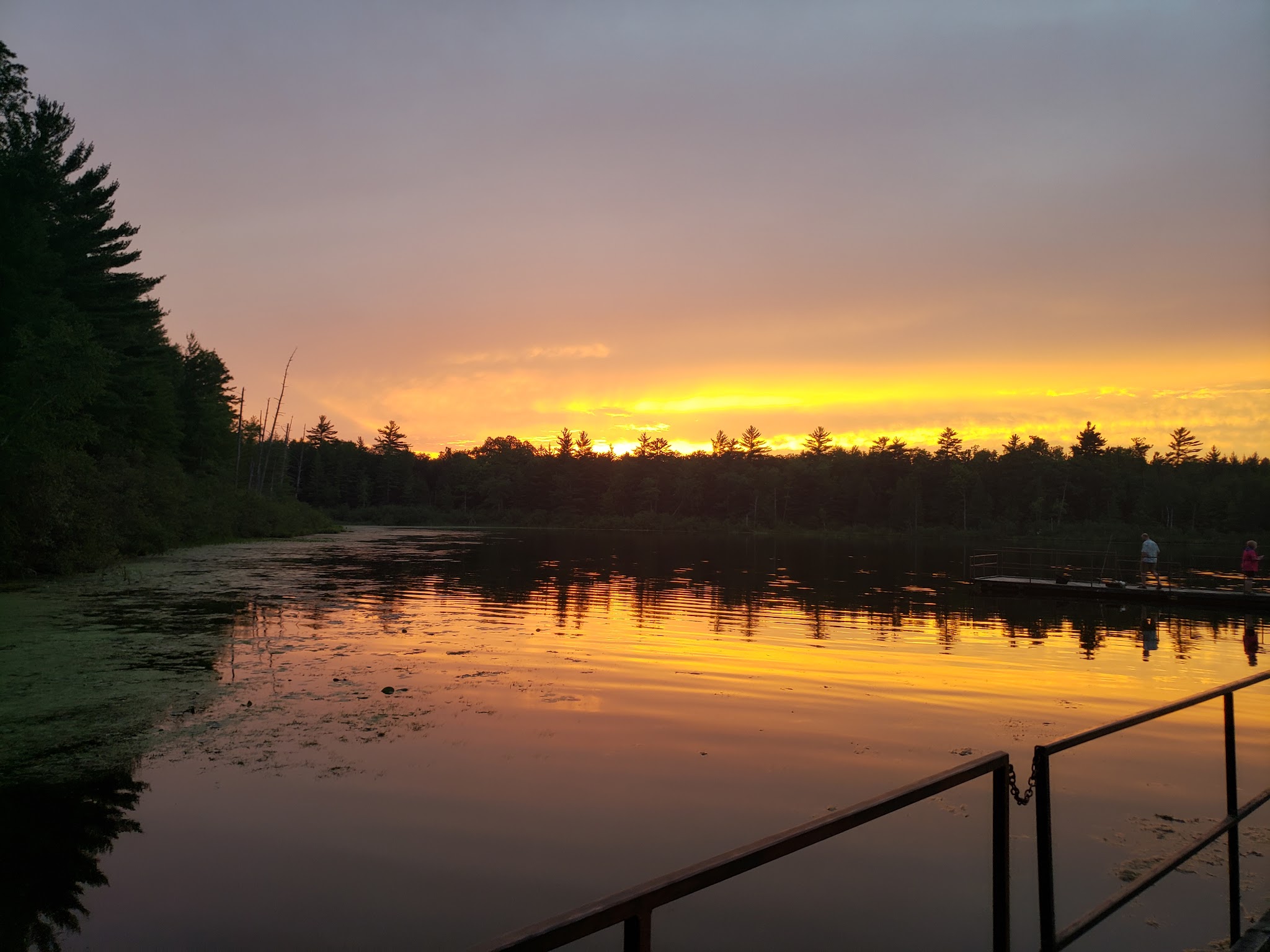 Leverentz Lake State Forest Campground