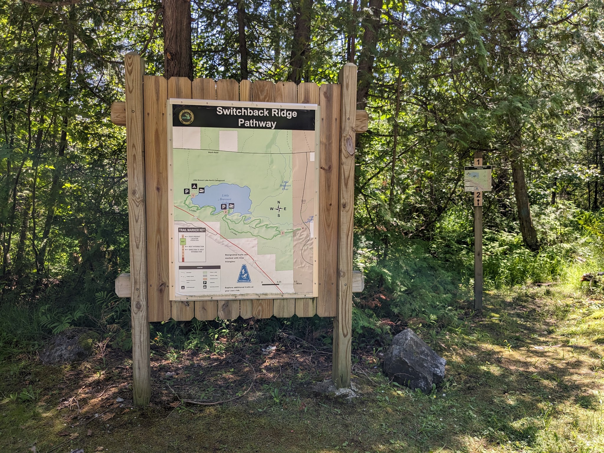 Little Brevort Lake-North State Forest Campground