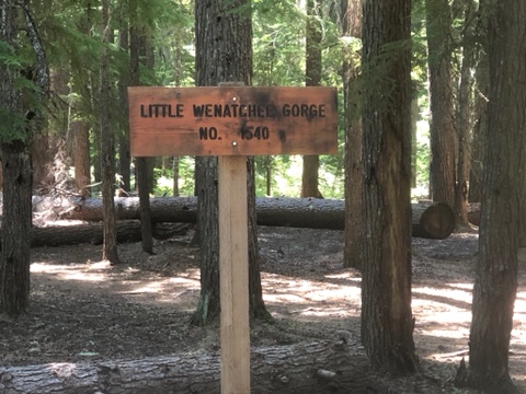 Lake Creek Campground - Little Wenatchee River