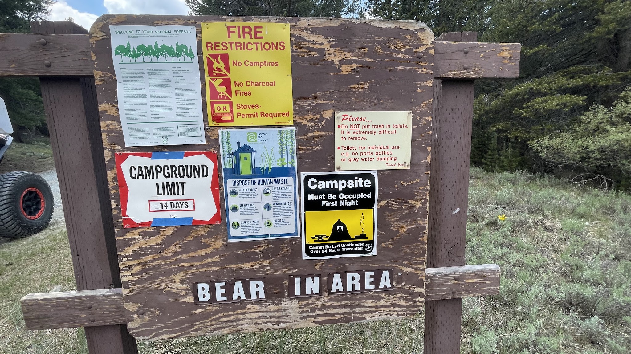 Lower Virginia Creek Primitive Campground