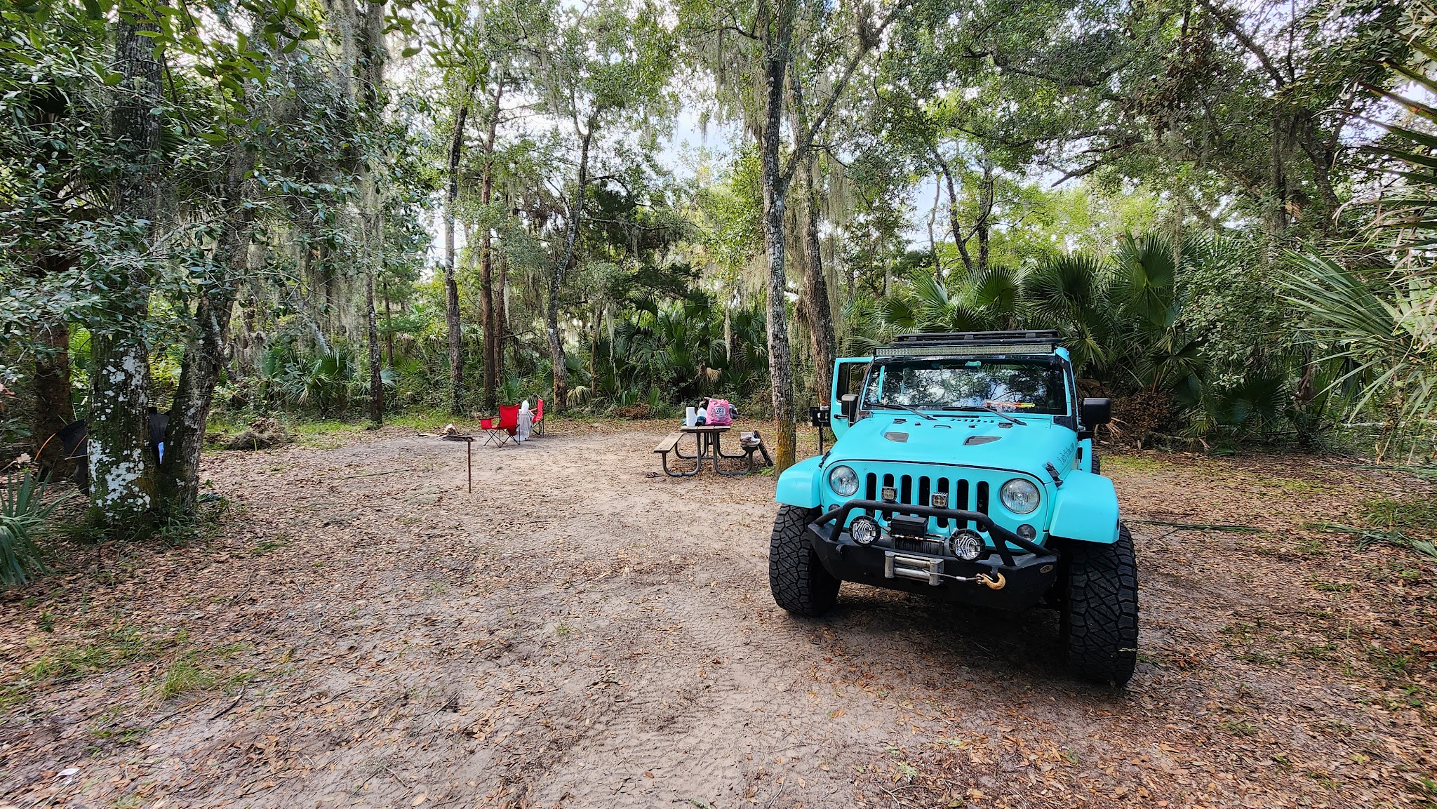 Matanzas State Forest Cedar Creek Campground