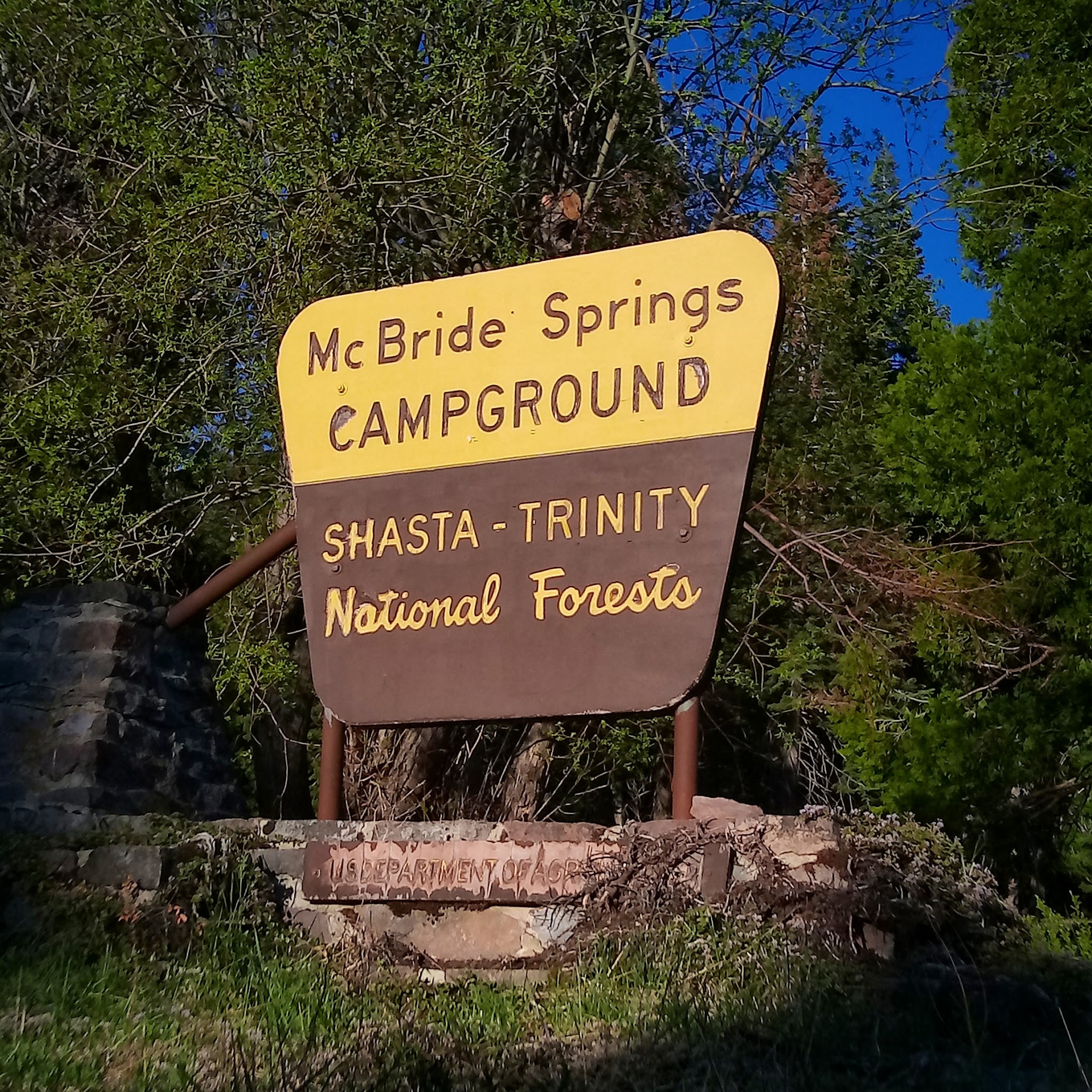 Mcbride Springs Campground