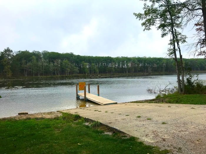 Ambrose Lake State Forest Campground