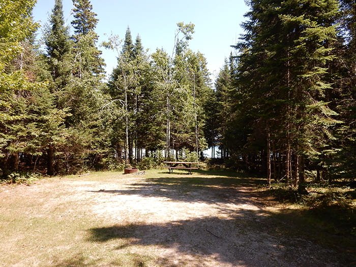 Portage Bay State Forest Campground