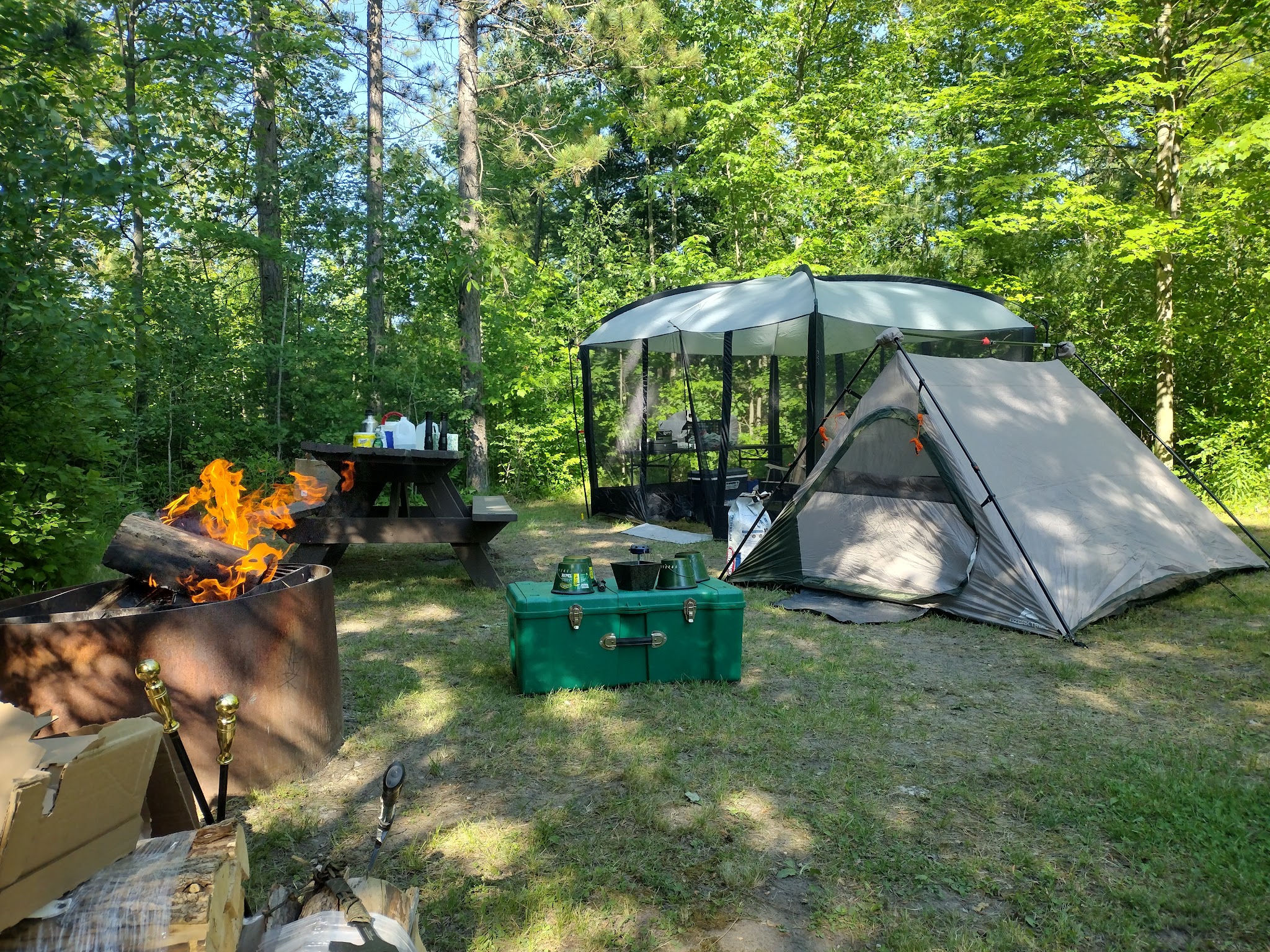 Mio Pond State Forest Campground And Group Camp