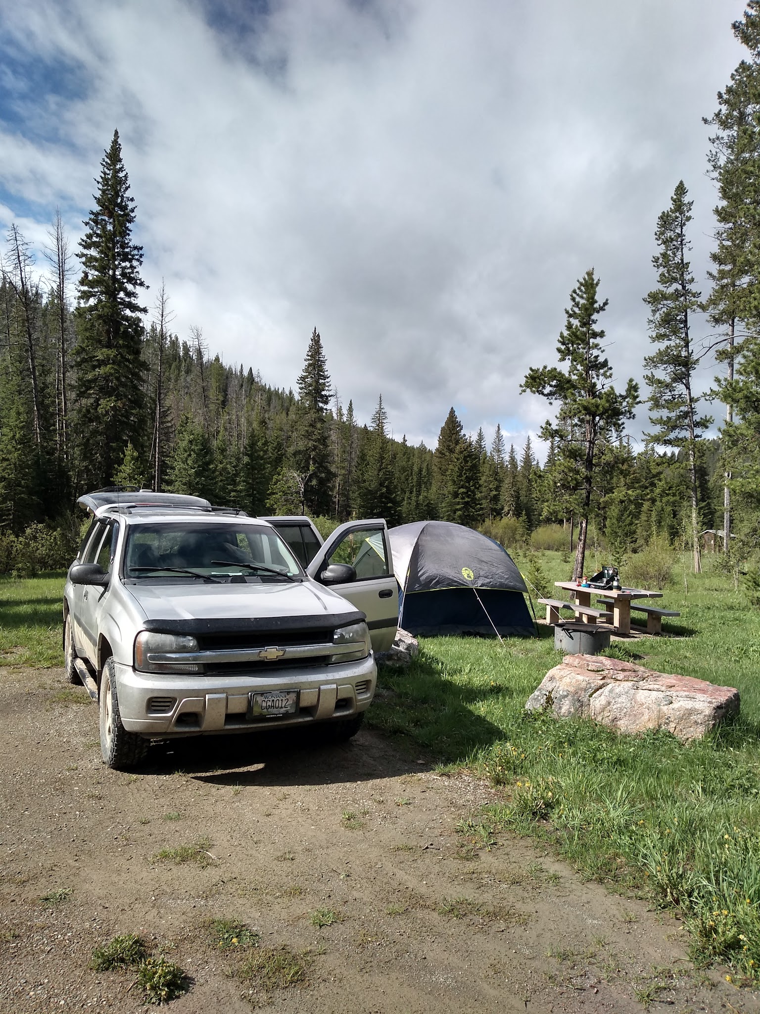 Moose Creek Campground - Little Belt Mountains
