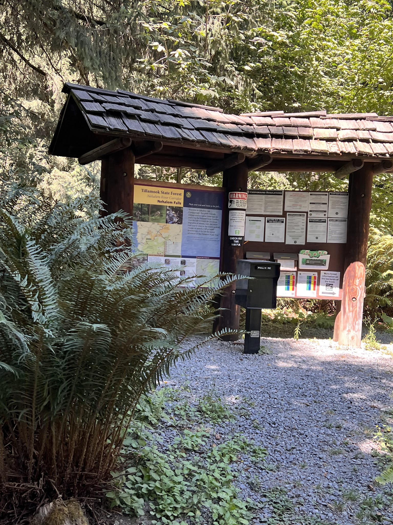Nehalem Falls Campground