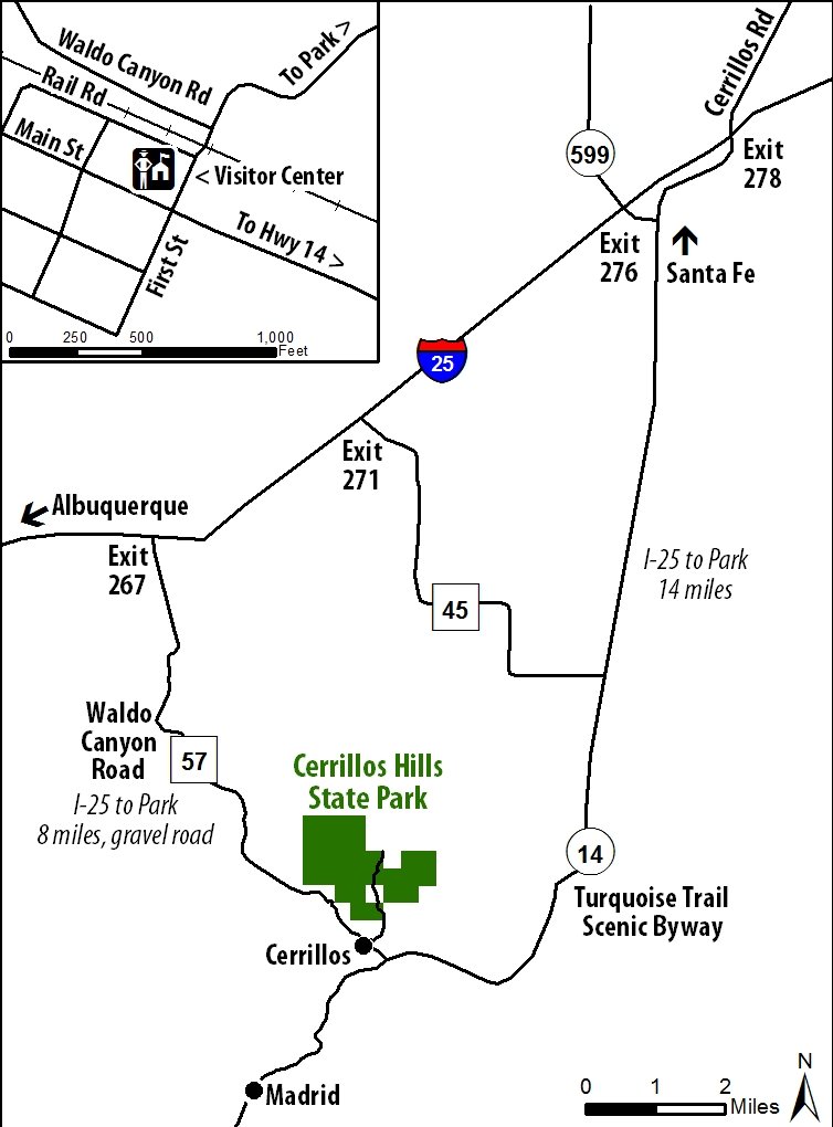 Cerrillos Hills State Park Visitor Center - Cerrillos