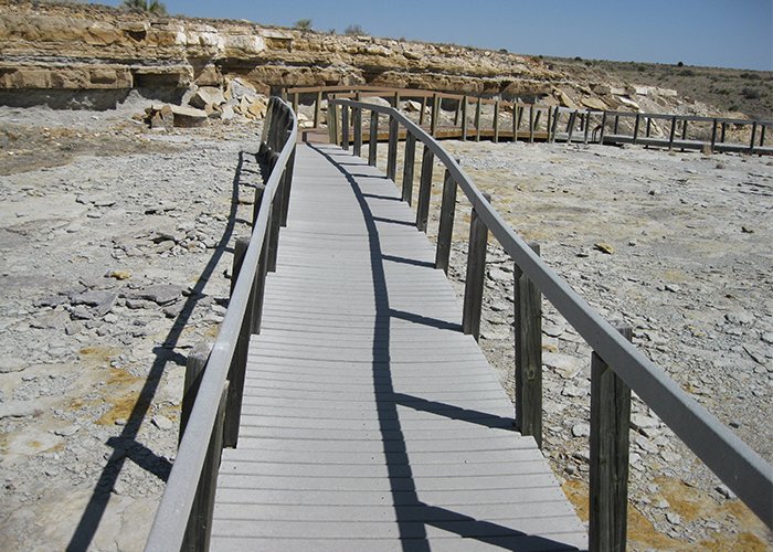 Clayton Lake State Park And Dinosaur Trackways