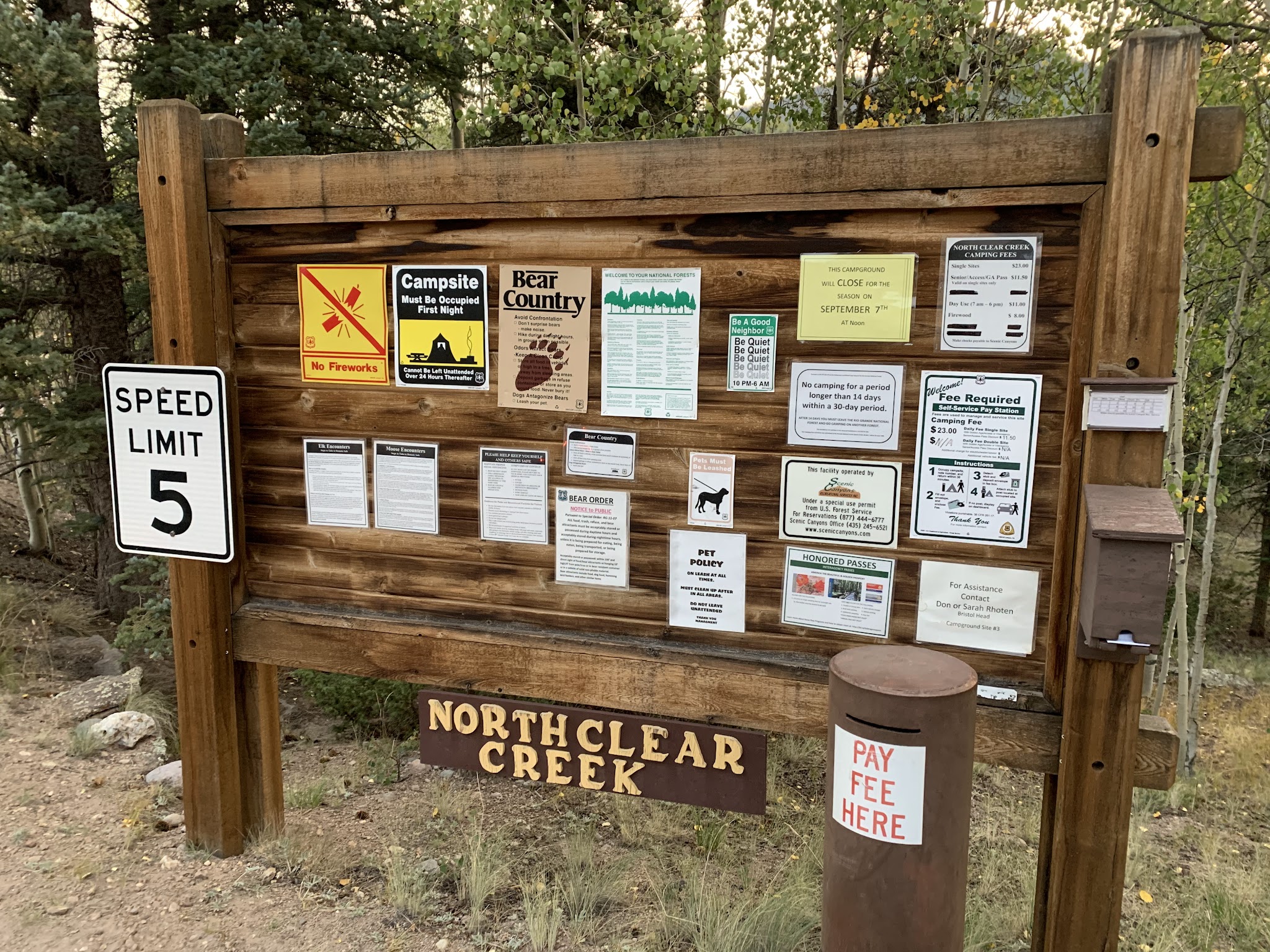 North Clear Creek Campground