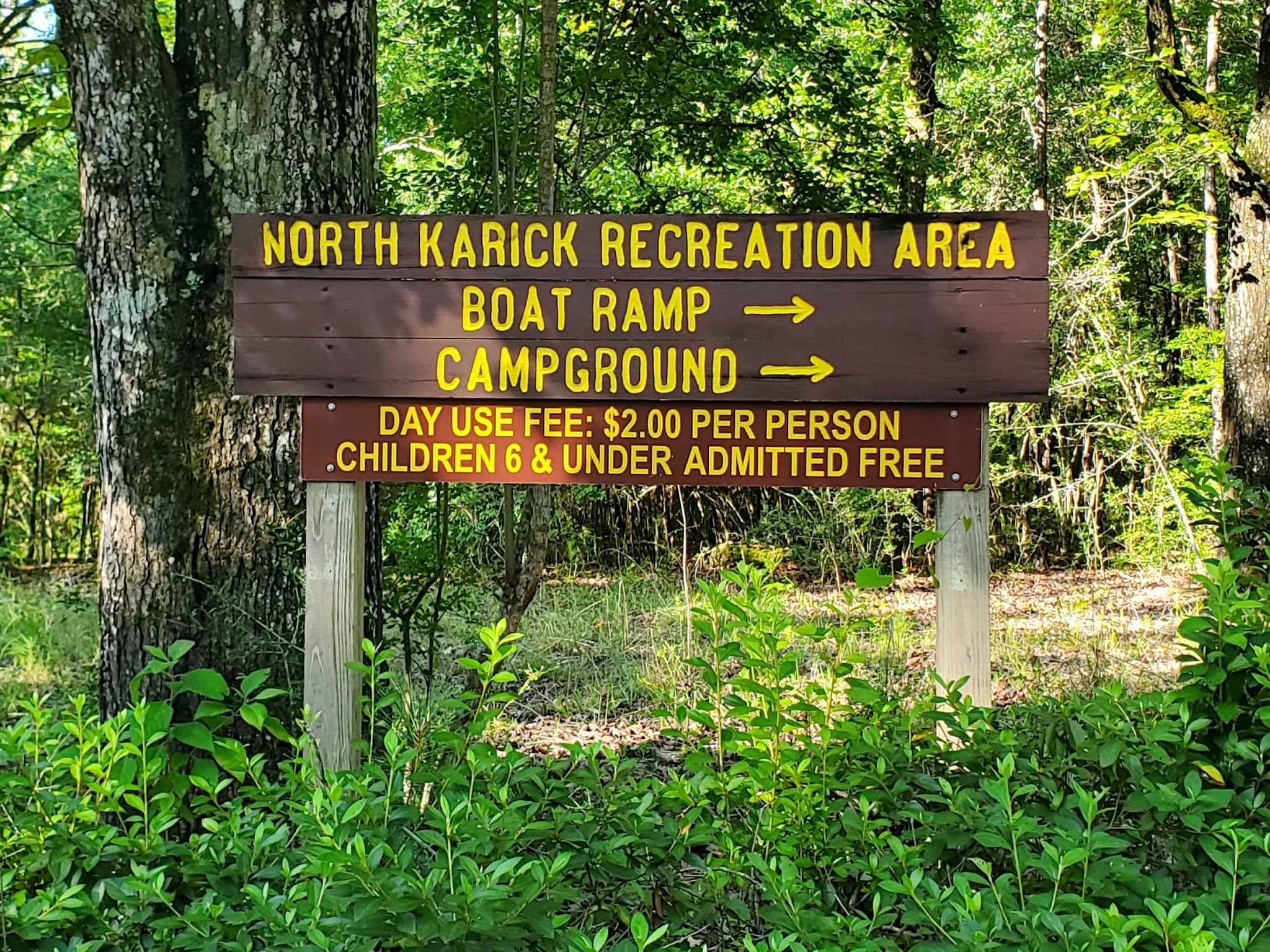 Karick Lake North Youth Group Camp Blackwater River State Forest