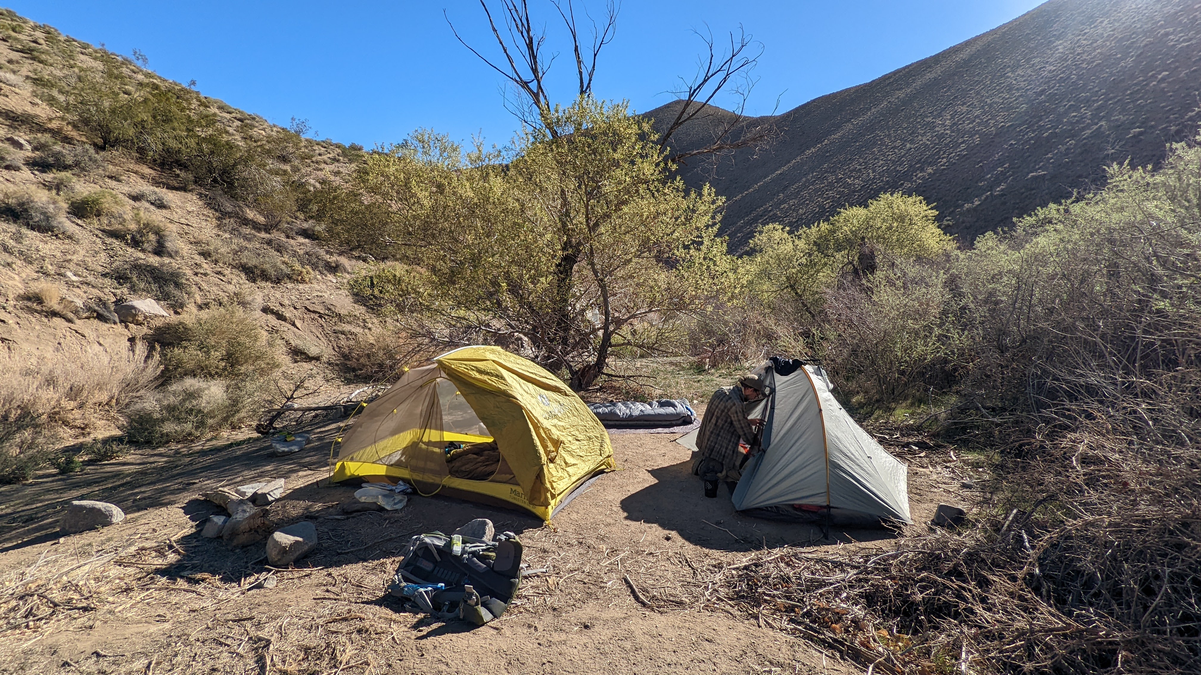 Death Valley Backcountry Roadside Camping