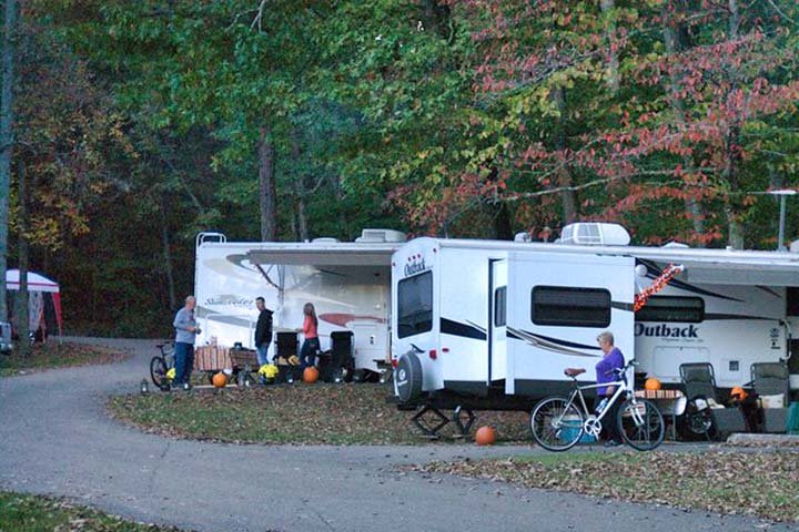Shawnee Ohio River Full Hook Up Campground