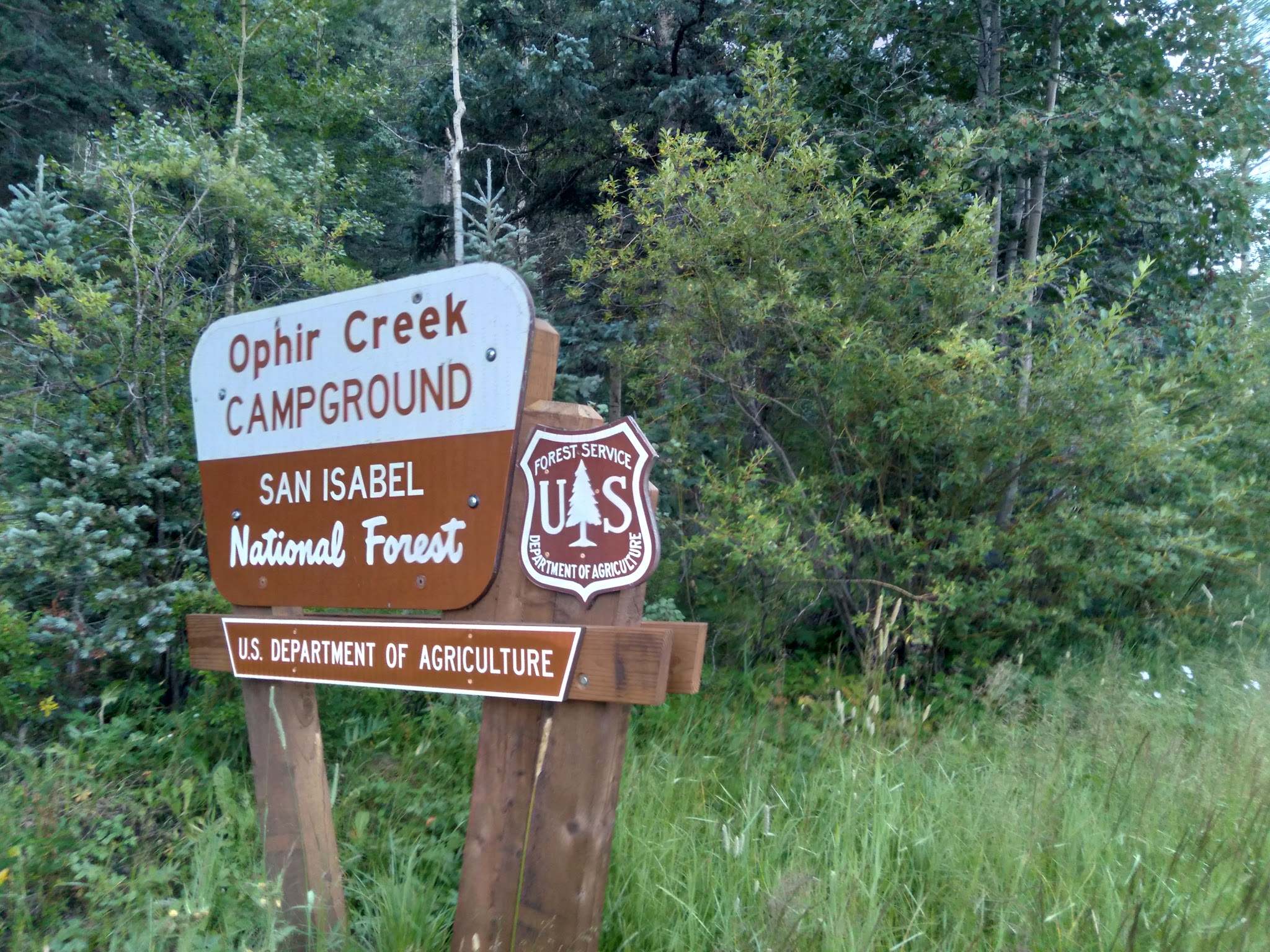 Ophir Creek Campground (Co)