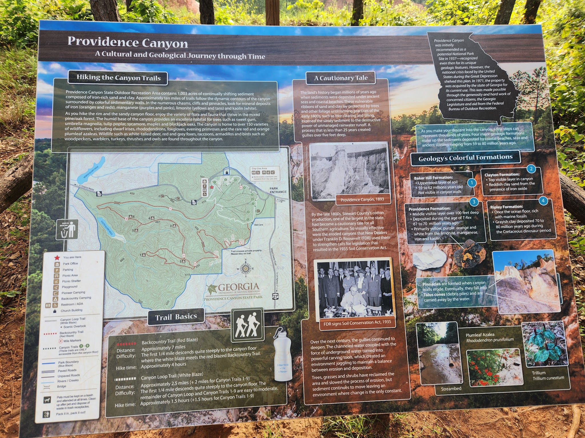 Providence Canyon State Park