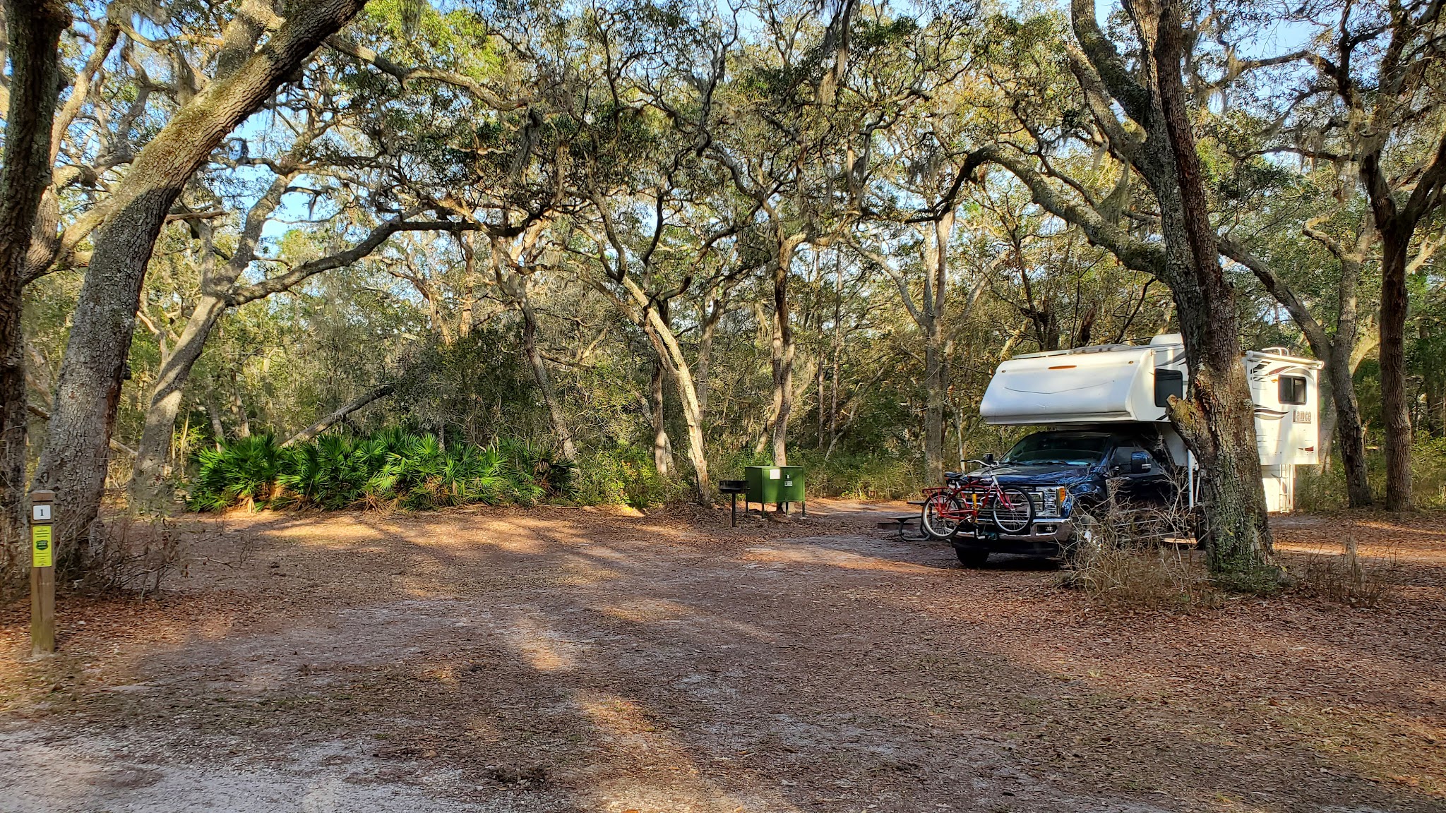 Bennett Field Campground Tiger Bay State Forest