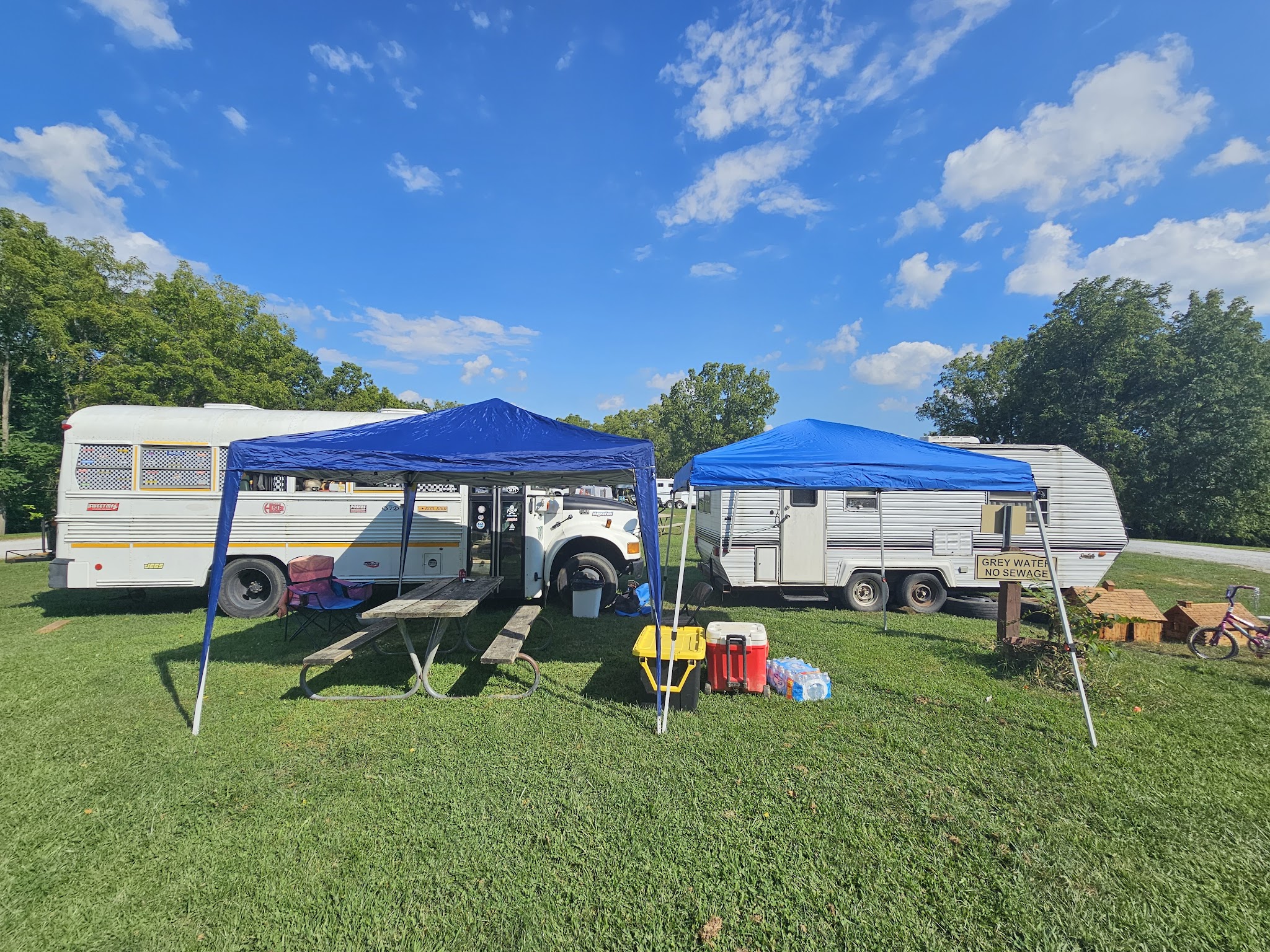 Beach Parking Auxiliary Eclipse Campground