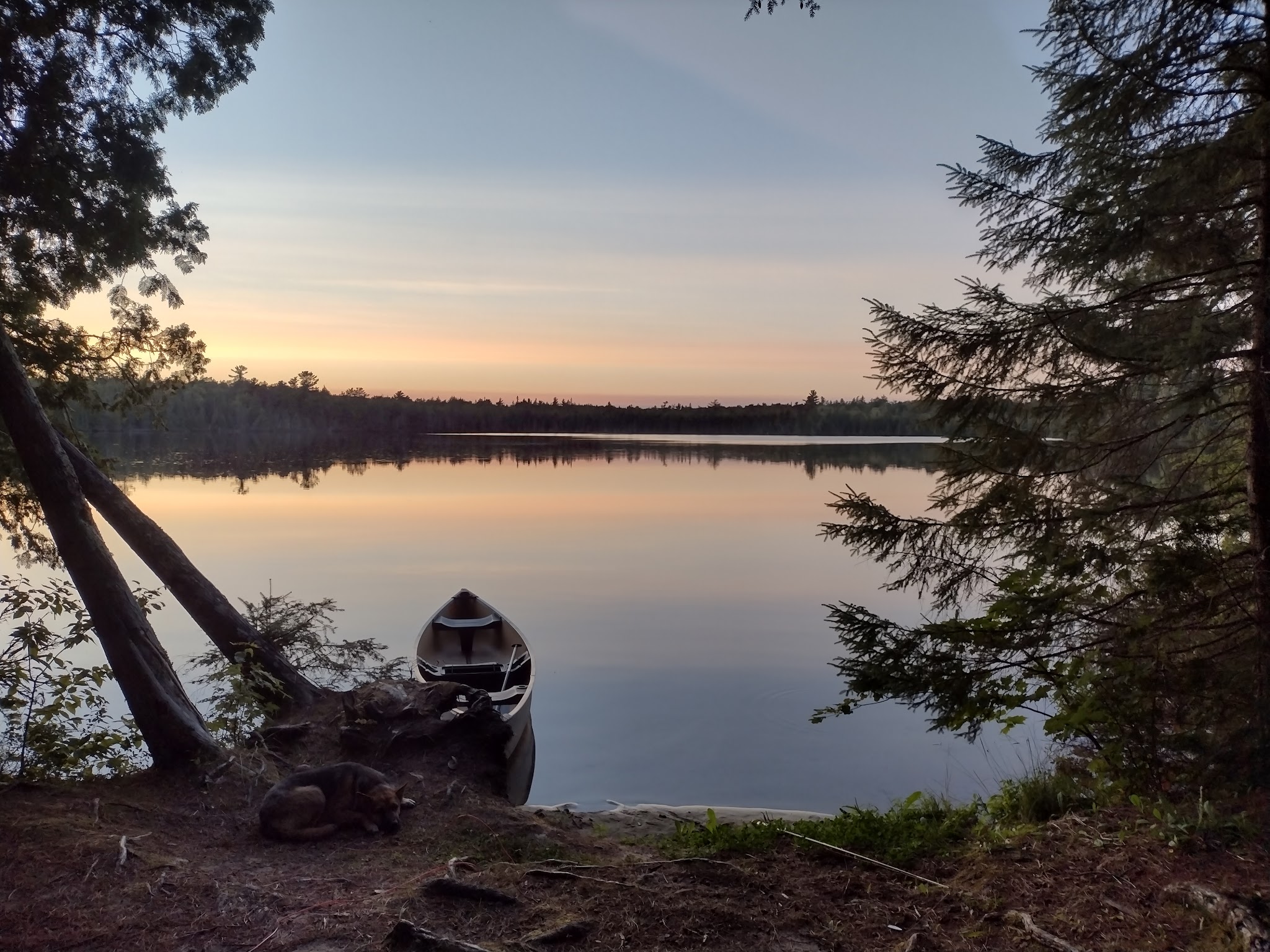 Canoe Lake State Forest Campground
