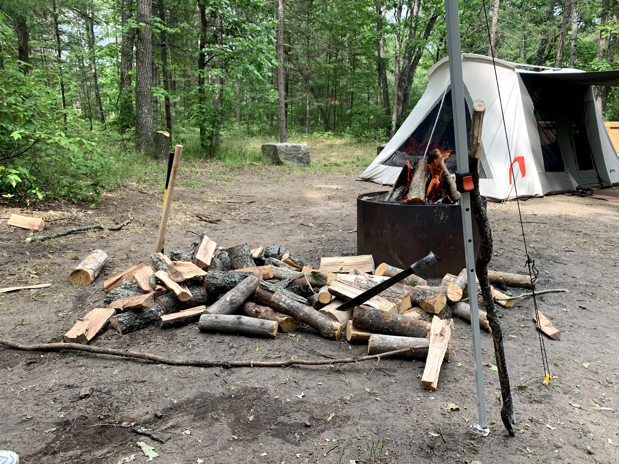 Shoepac Lake State Forest Campground
