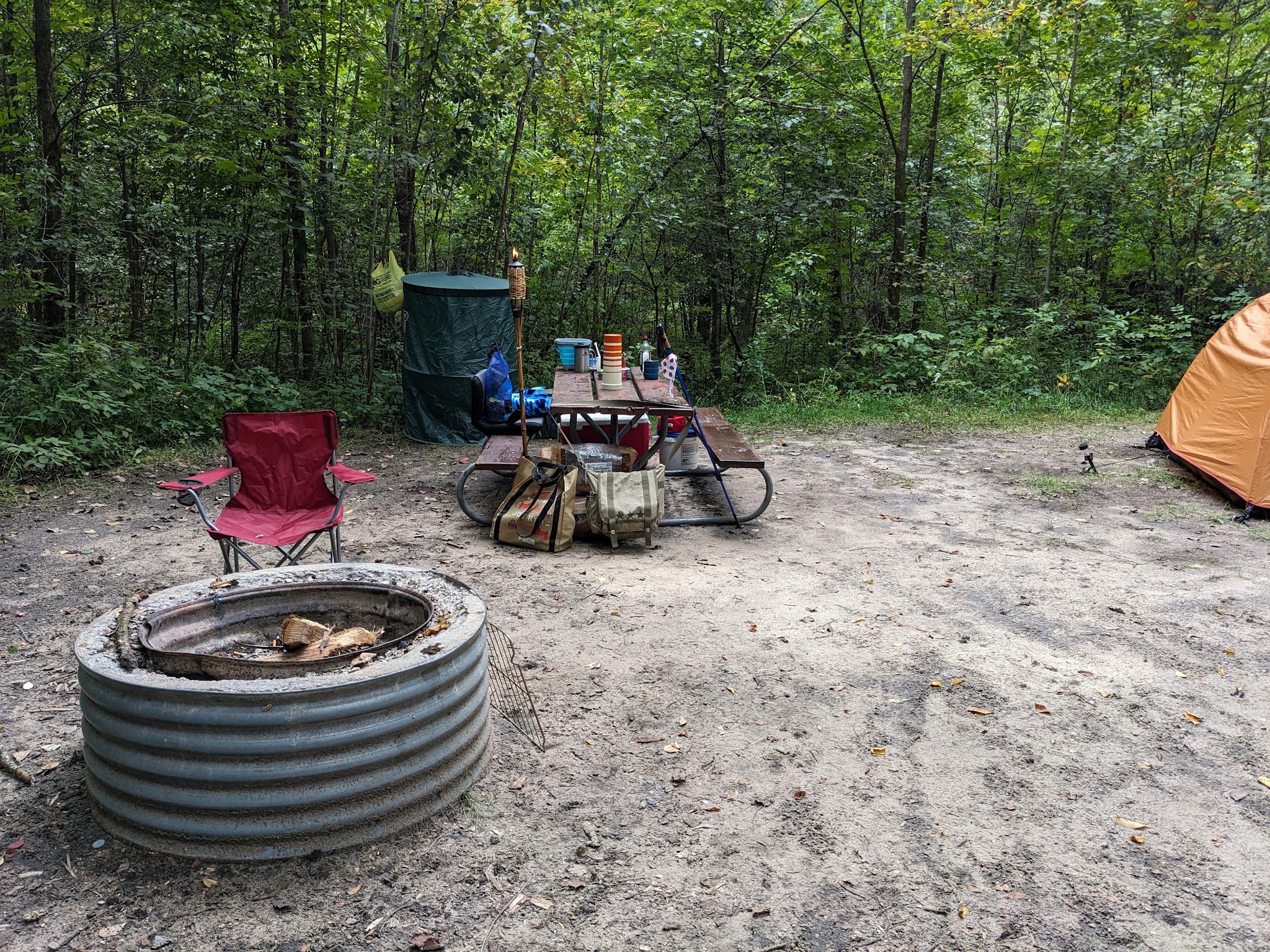 Rifle River Spruce Campground