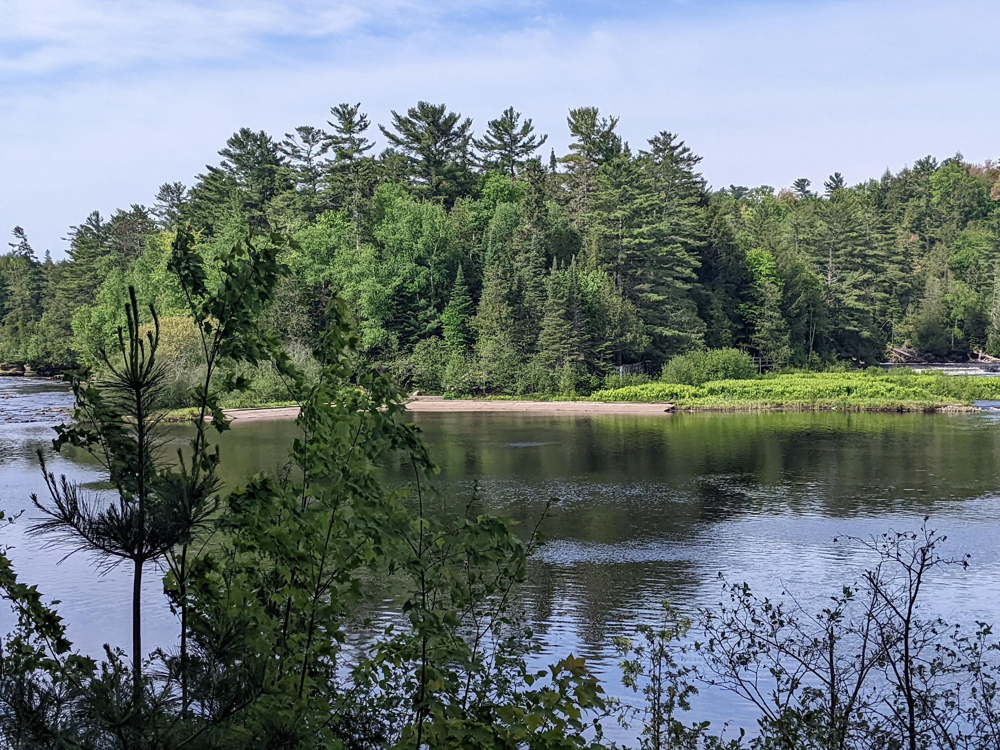 Tahquamenon Falls-Lower Falls Campground