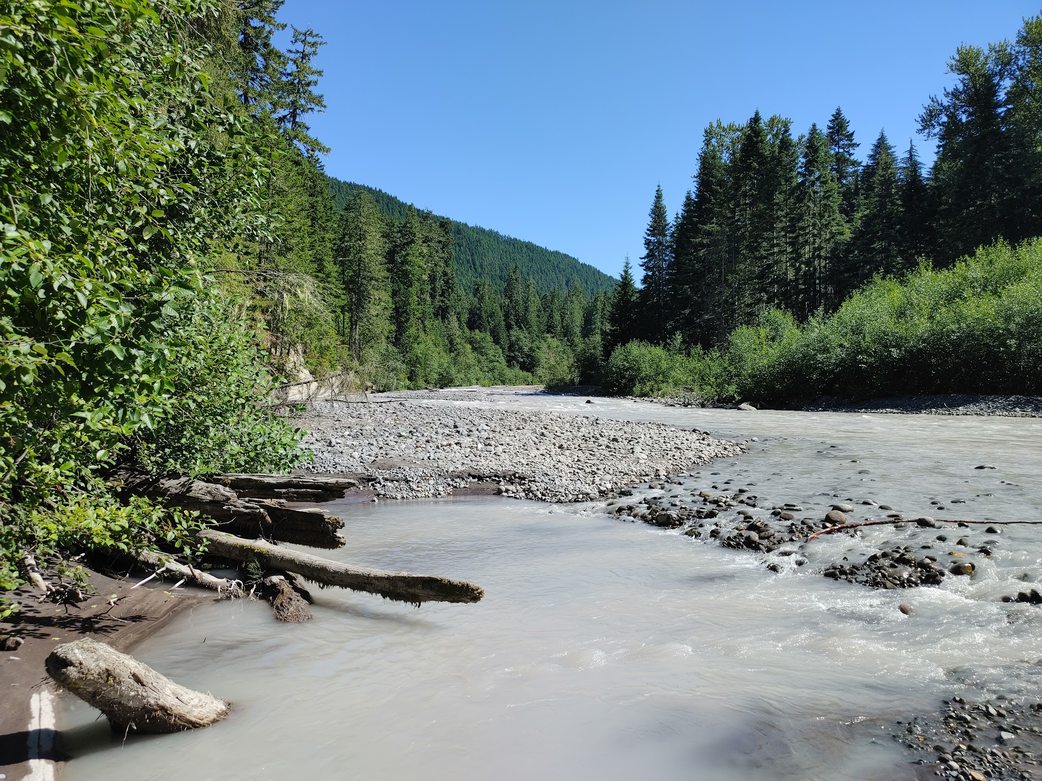 Camping in The Cascades
