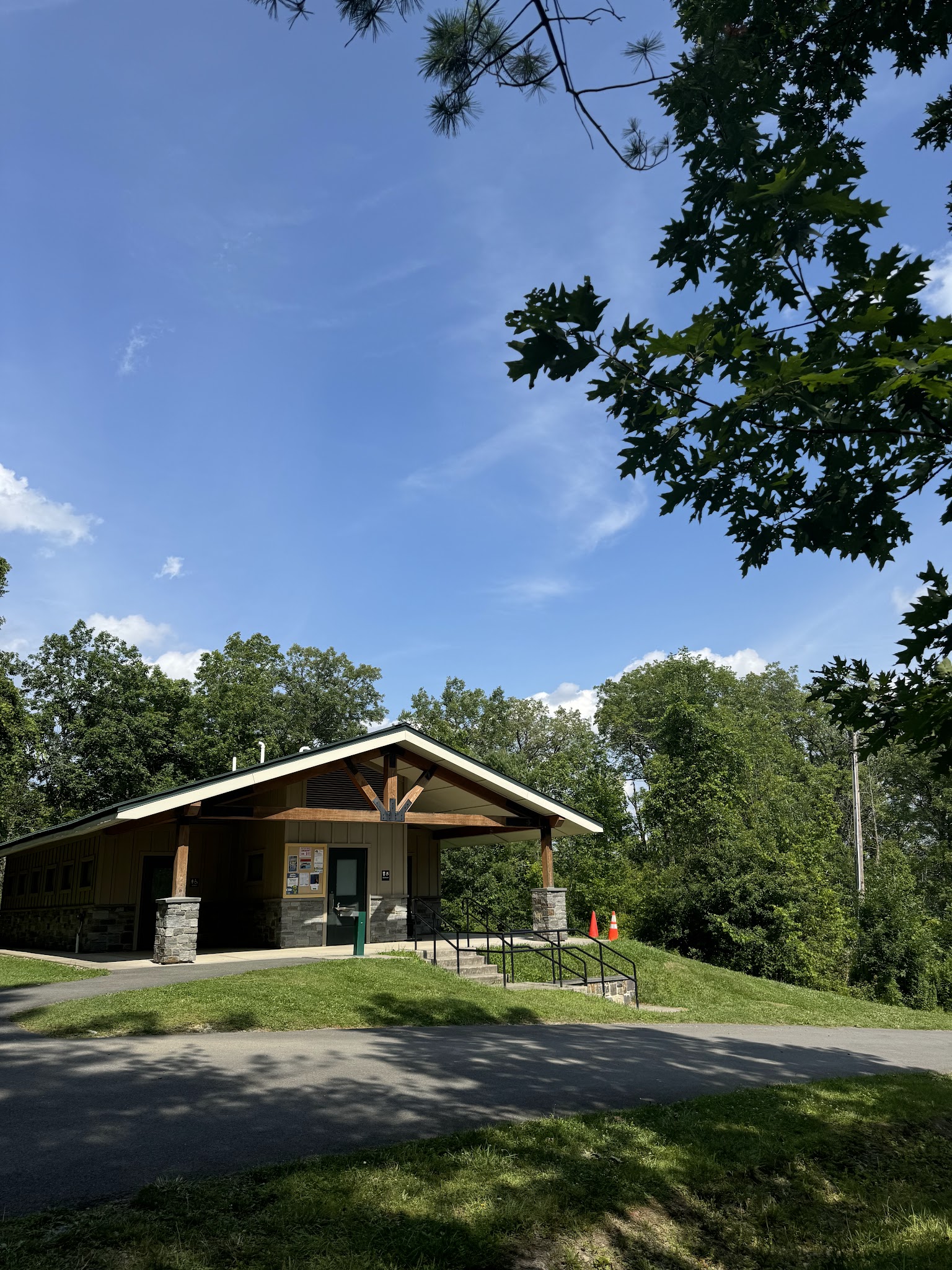Thompsons Lake Campground At Thacher State Park