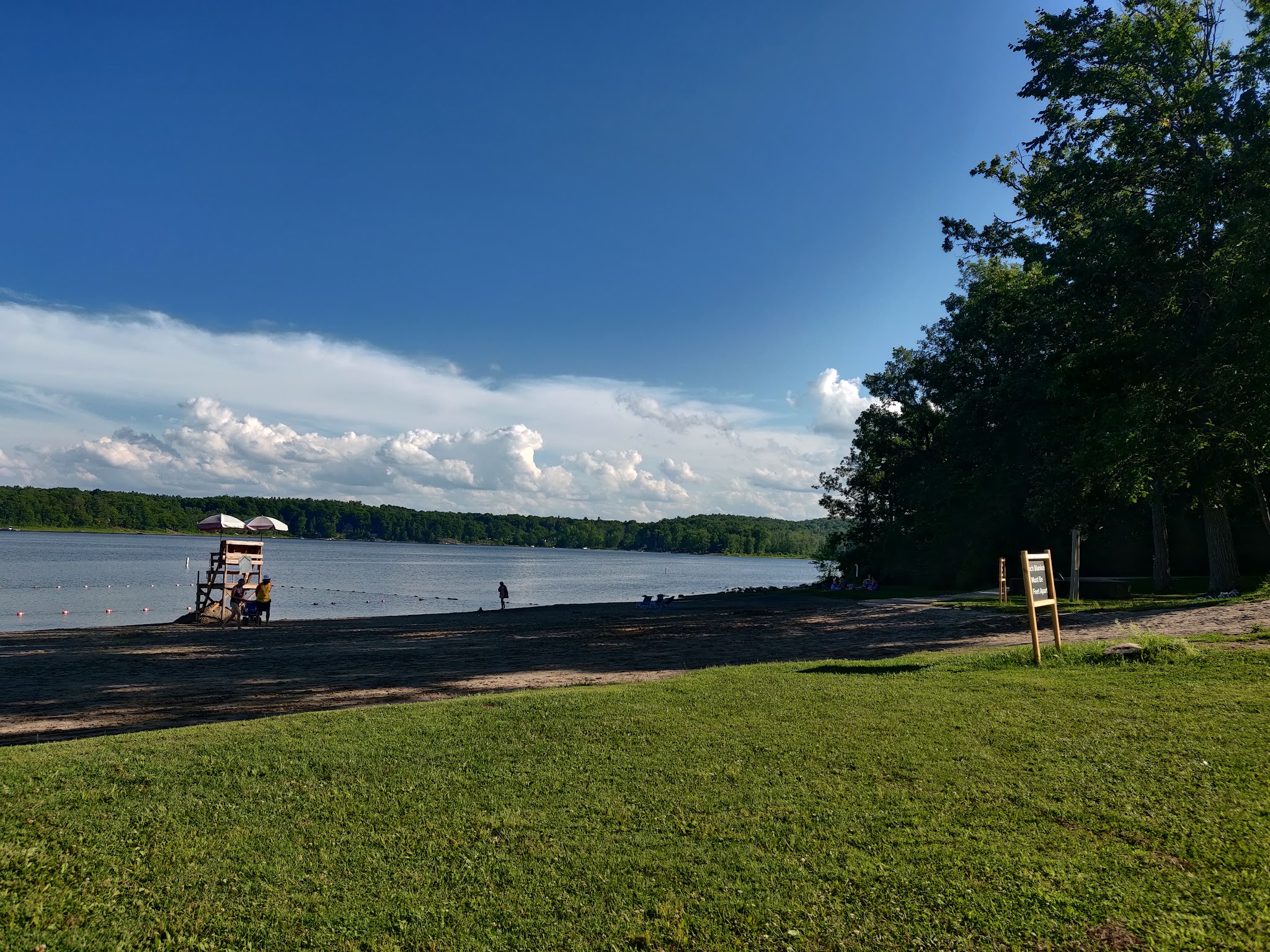 Thompsons Lake Campground At Thacher State Park
