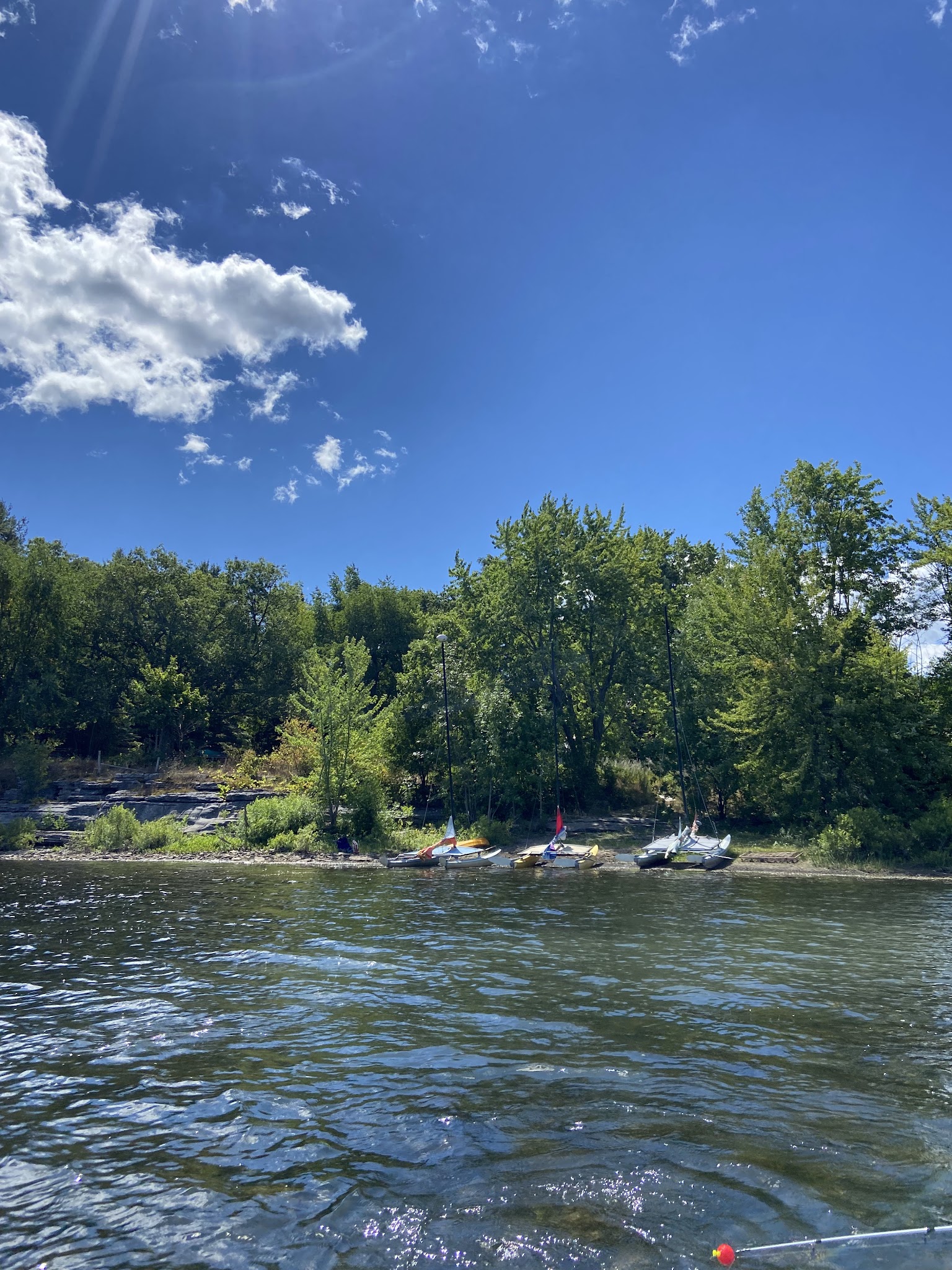 Thompsons Lake Campground At Thacher State Park