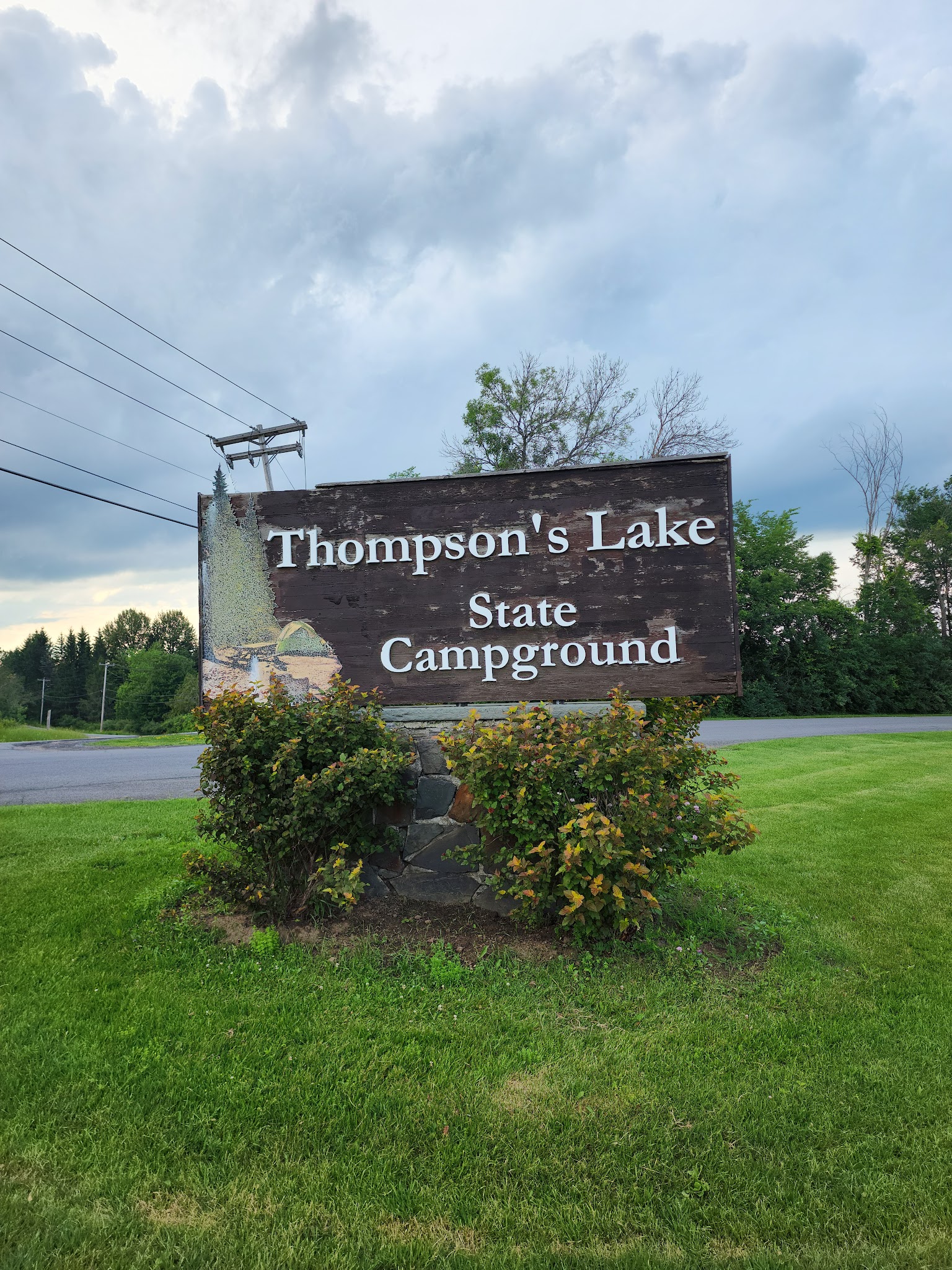 Thompsons Lake Campground At Thacher State Park