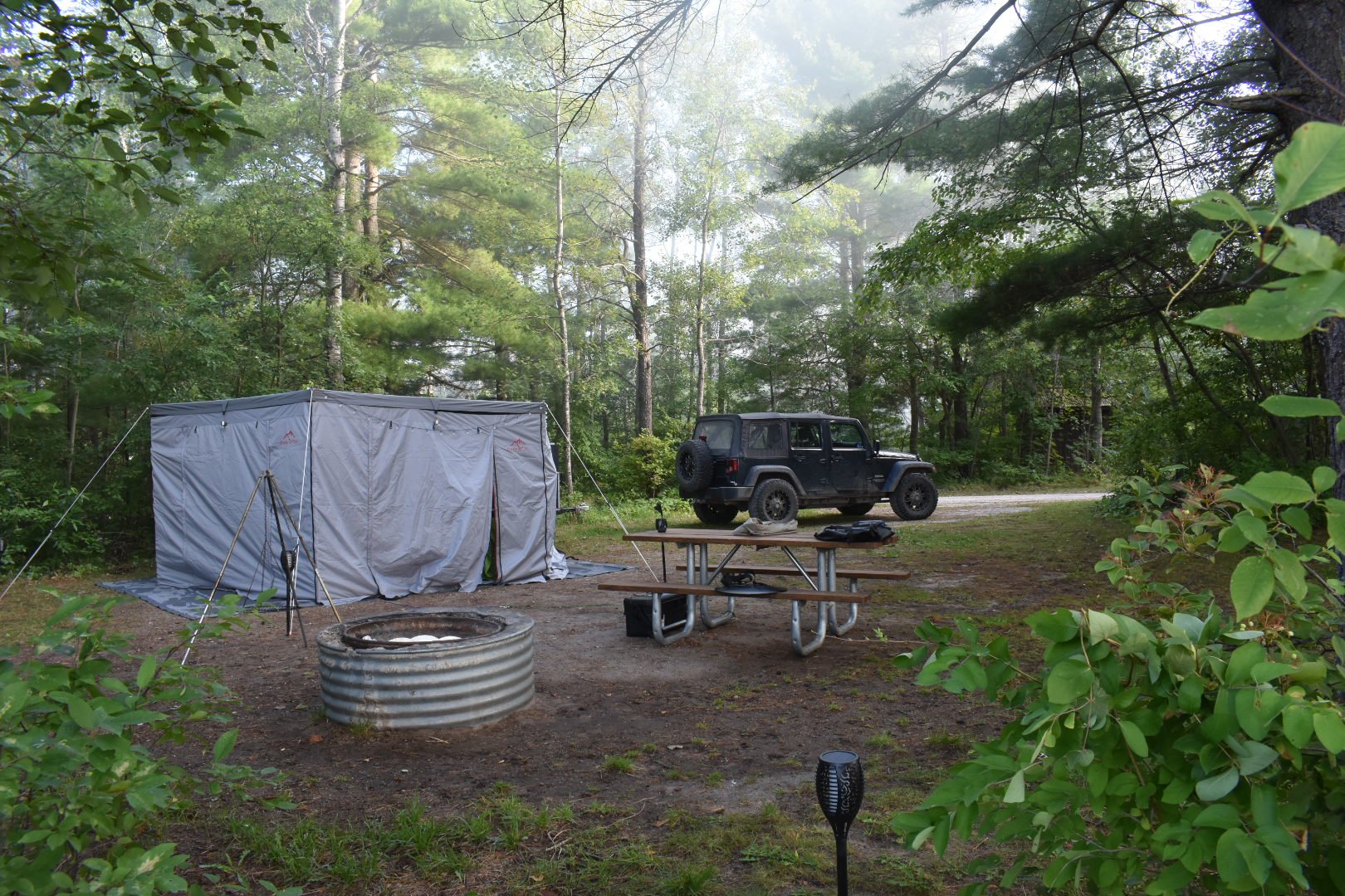Tomahawk Lake State Forest Campground